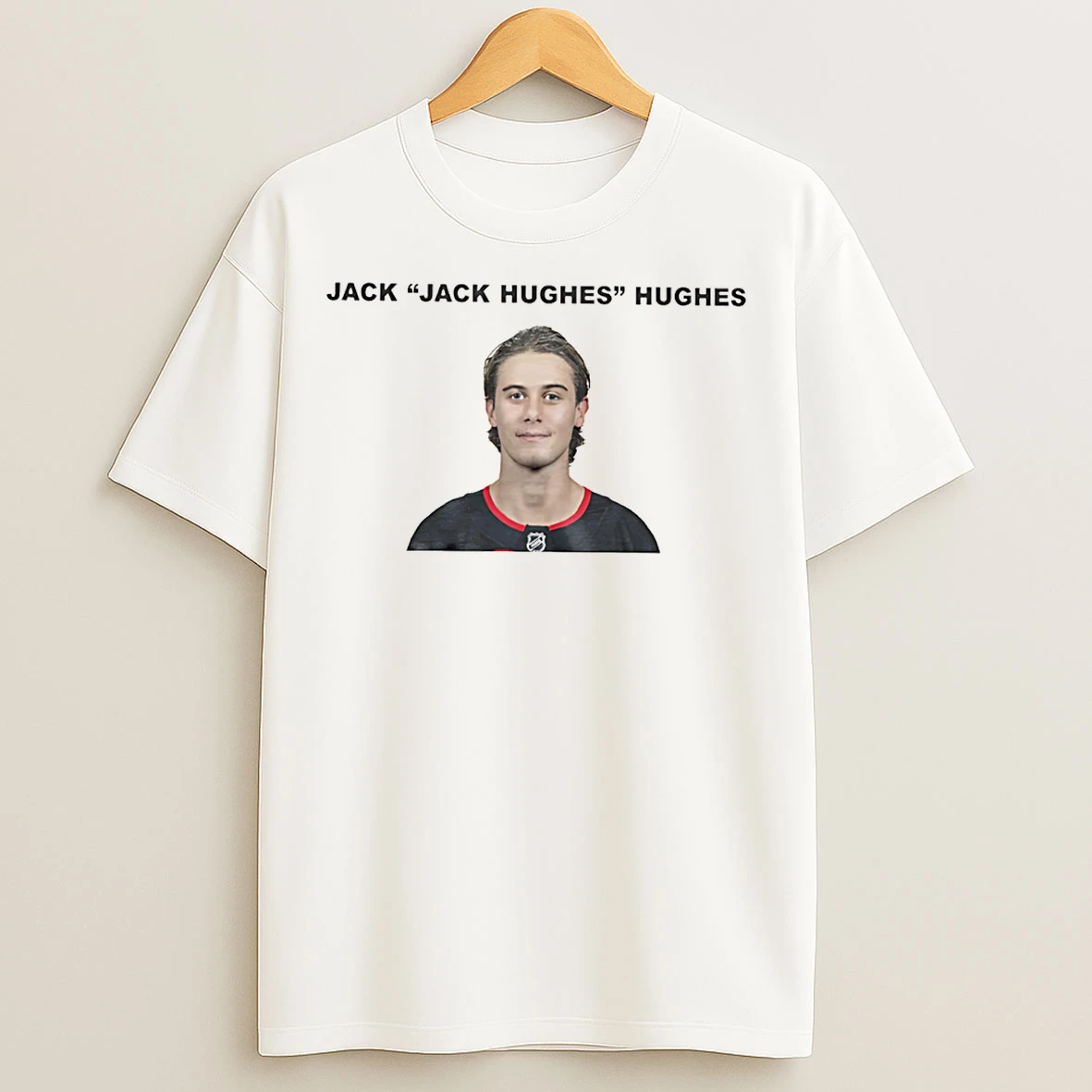 Classic Jack Jack Hughes Hughes Usa Hockey Champs T Shirts