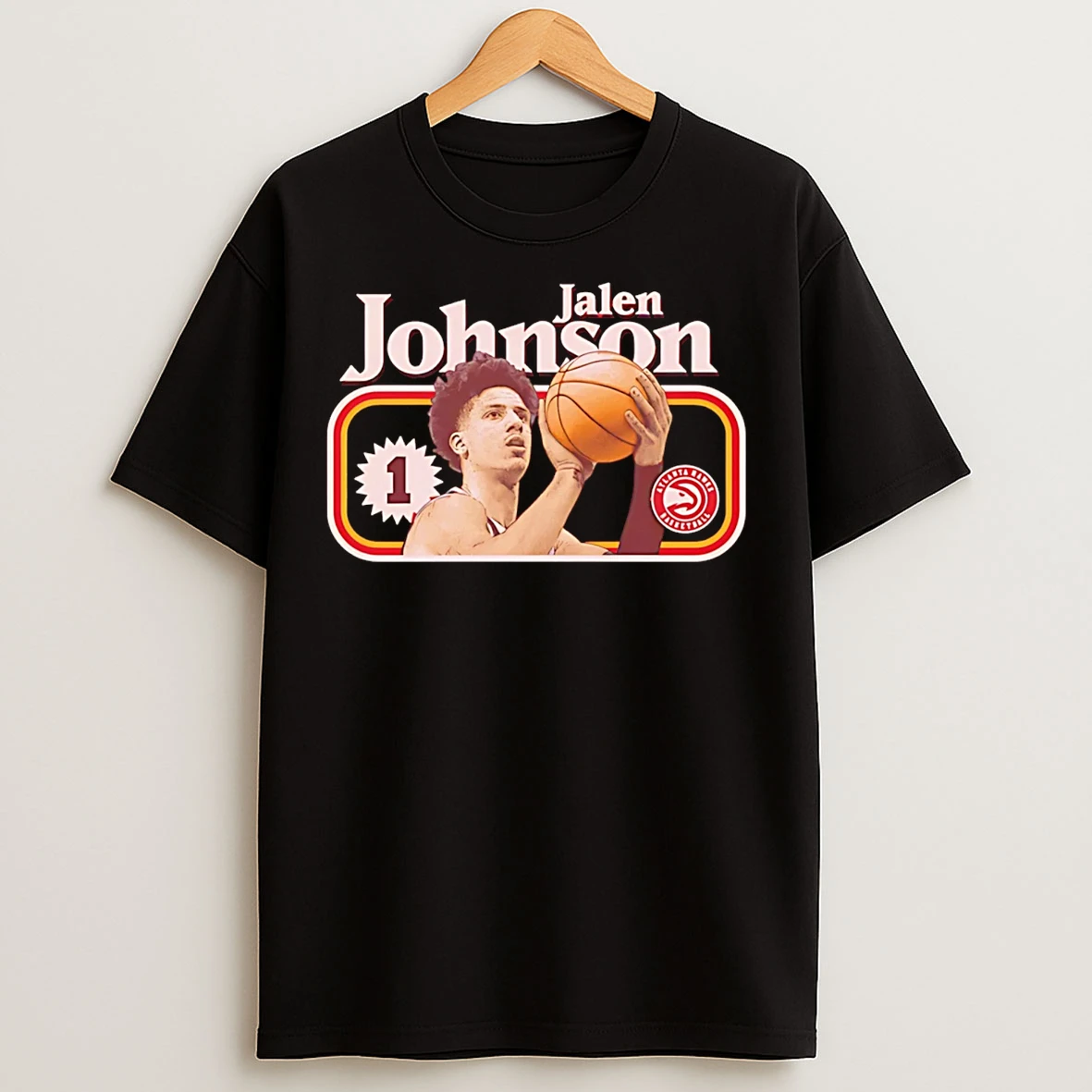 Classic Jalen Johnson Atlanta Hawks Cover T Shirts