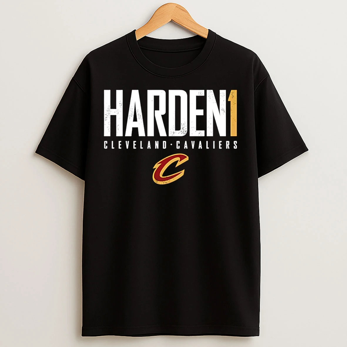 Classic James Harden Cleveland Cavaliers Elite Number And Name T Shirts