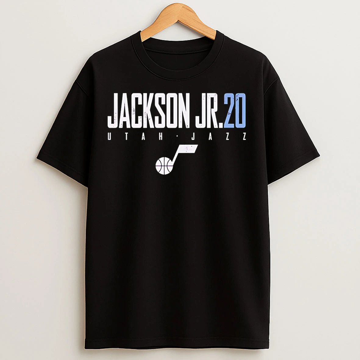 Classic Jaren Jackson Jr Utah Jazz Elite Number And Name T Shirts