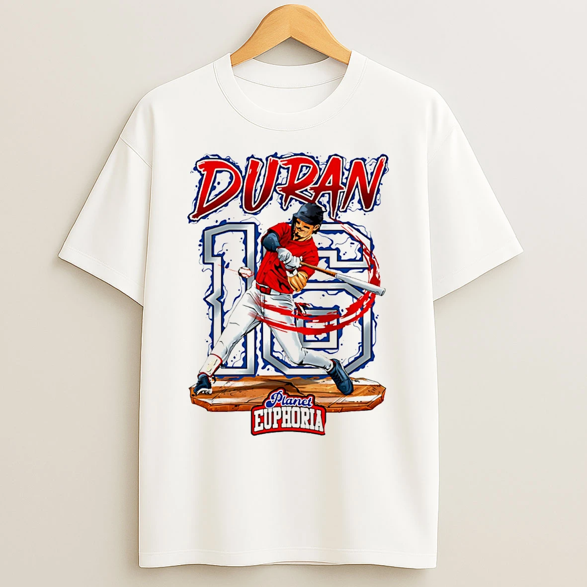 Classic Jarren Duran Boston Red Sox Hand Drawn Artwork T Shirts