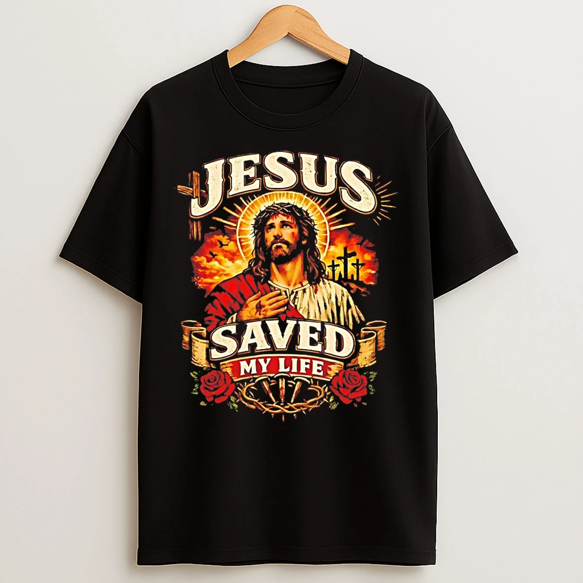Classic Jesus Saved My Life T Shirts