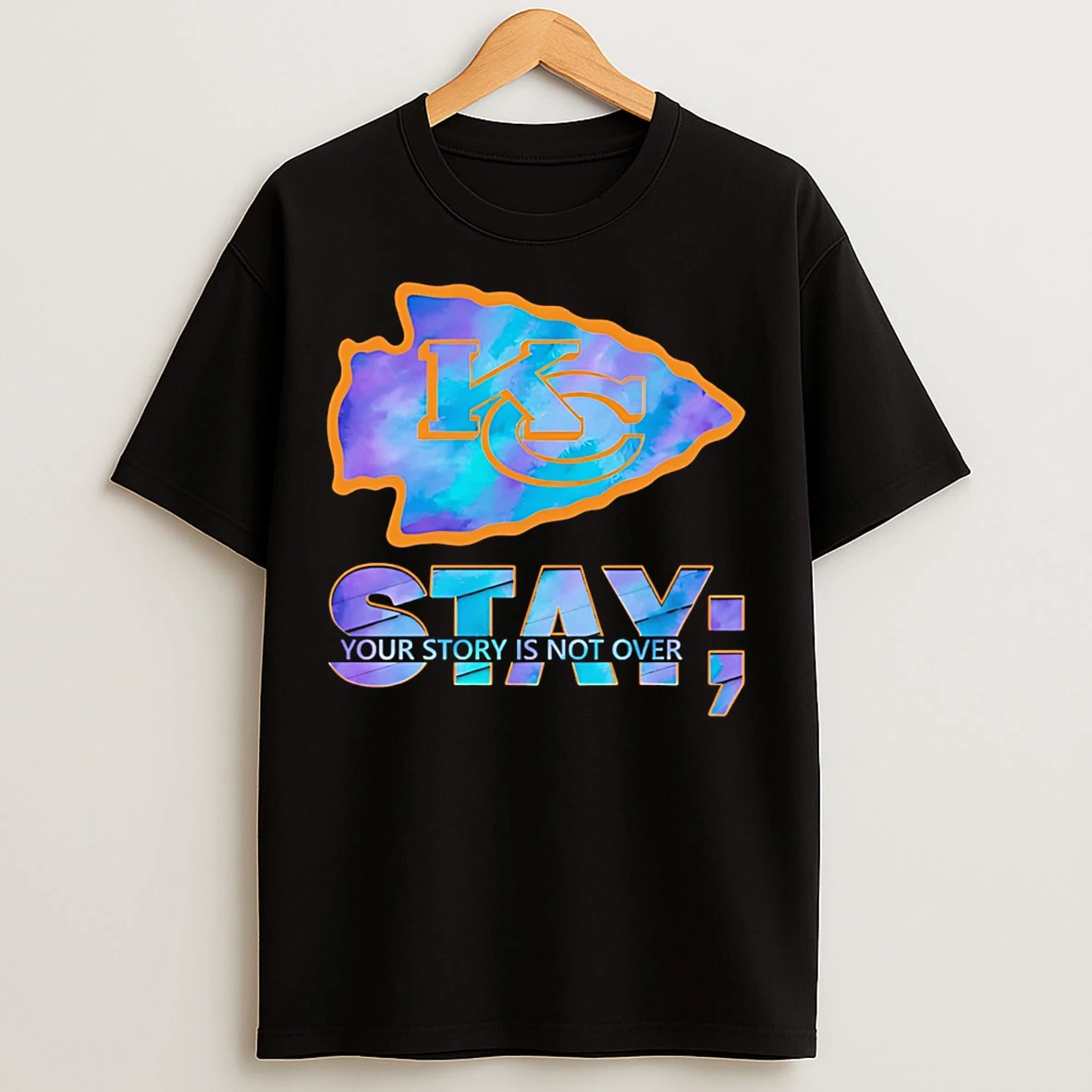 Classic Kansas City Chiefs Stay Your Story Is Not Over T Shirts