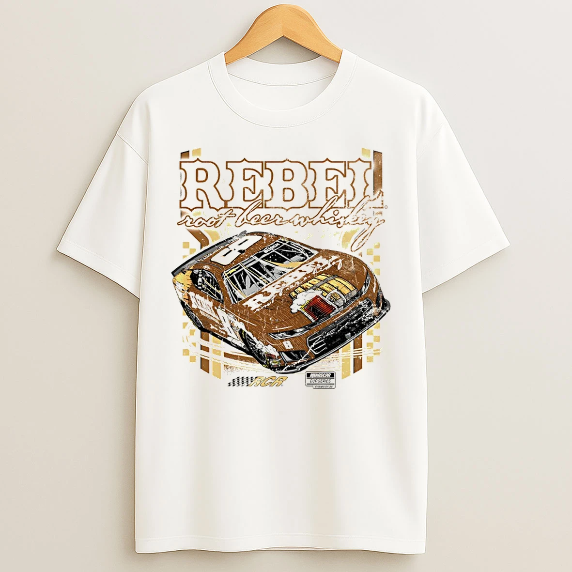 Classic Kyle Busch 8 Rebel Root Beer Whiskey Rcr Nascar Cup Series T Shirts