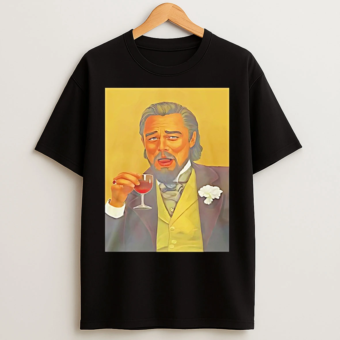 Classic Leonardo Dicaprio Django Unchained Canvas T Shirts