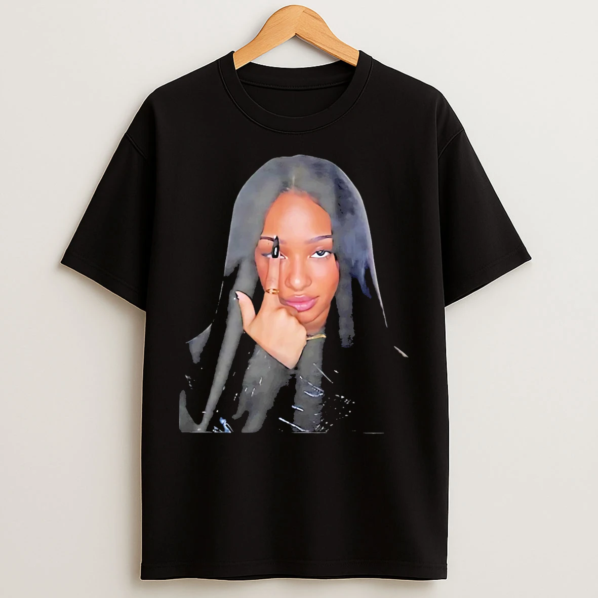 Classic Lil Tay Manon Middle Finger T Shirts