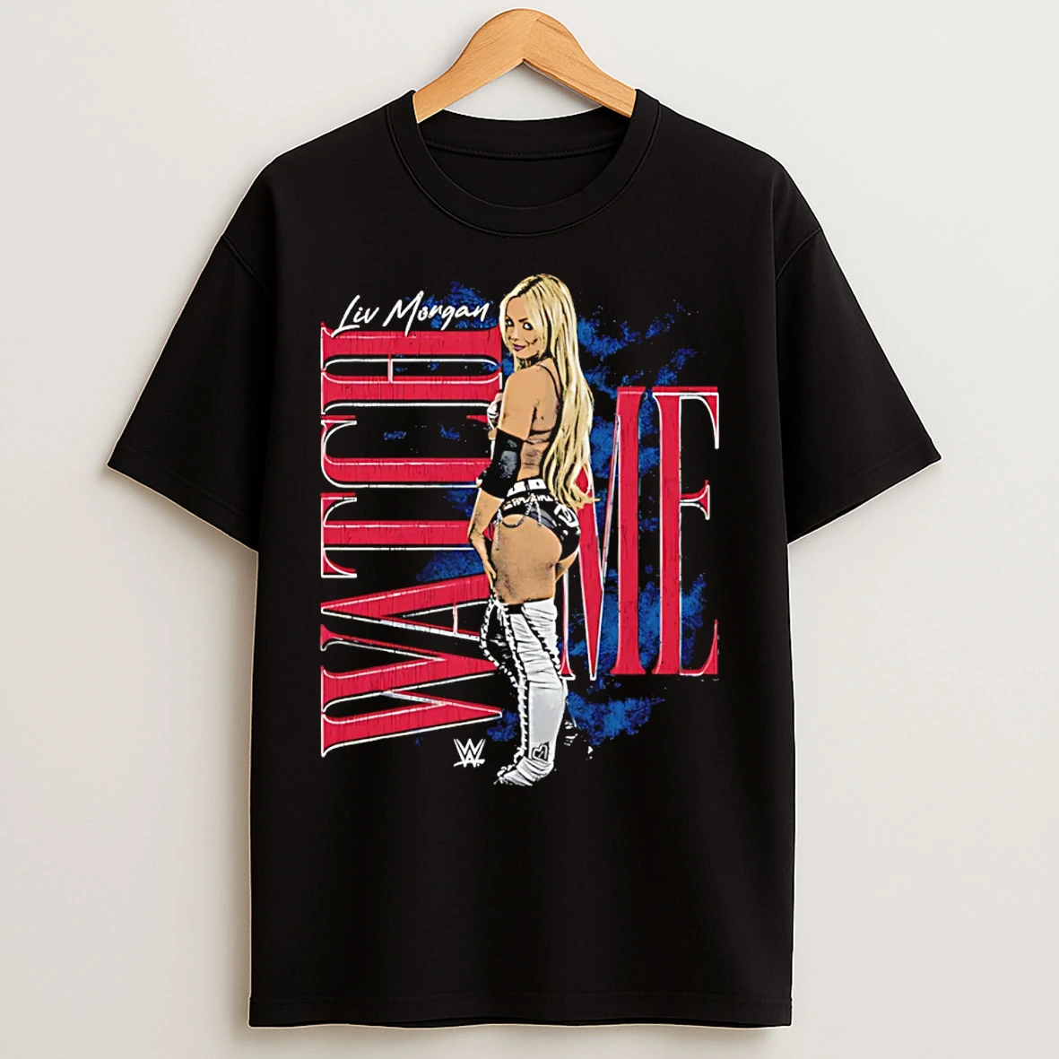 Classic Liv Morgan Wwe Watch Me Pose Graphic T Shirts