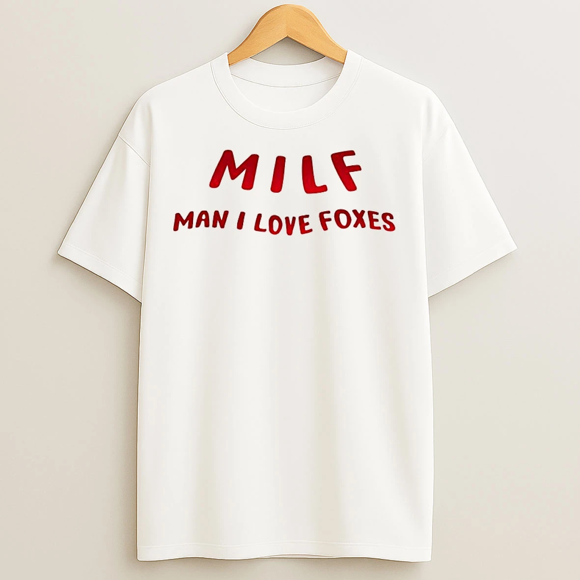 Classic Milf Man I Love Foxes Tee T Shirts