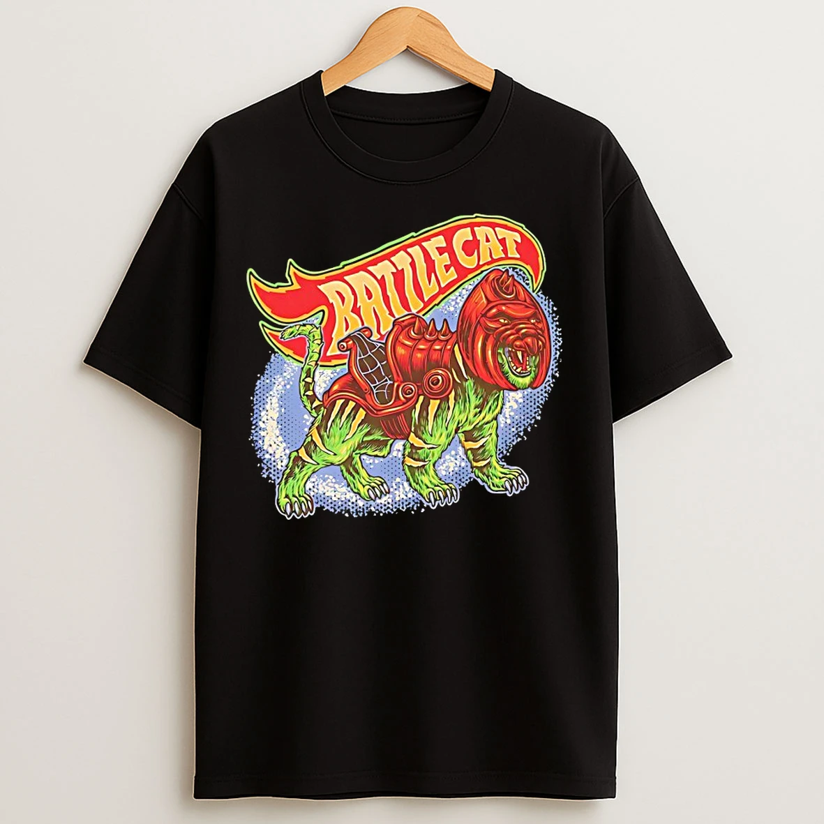 Classic Masters Of The Universe The Brave Battle Cat T Shirts