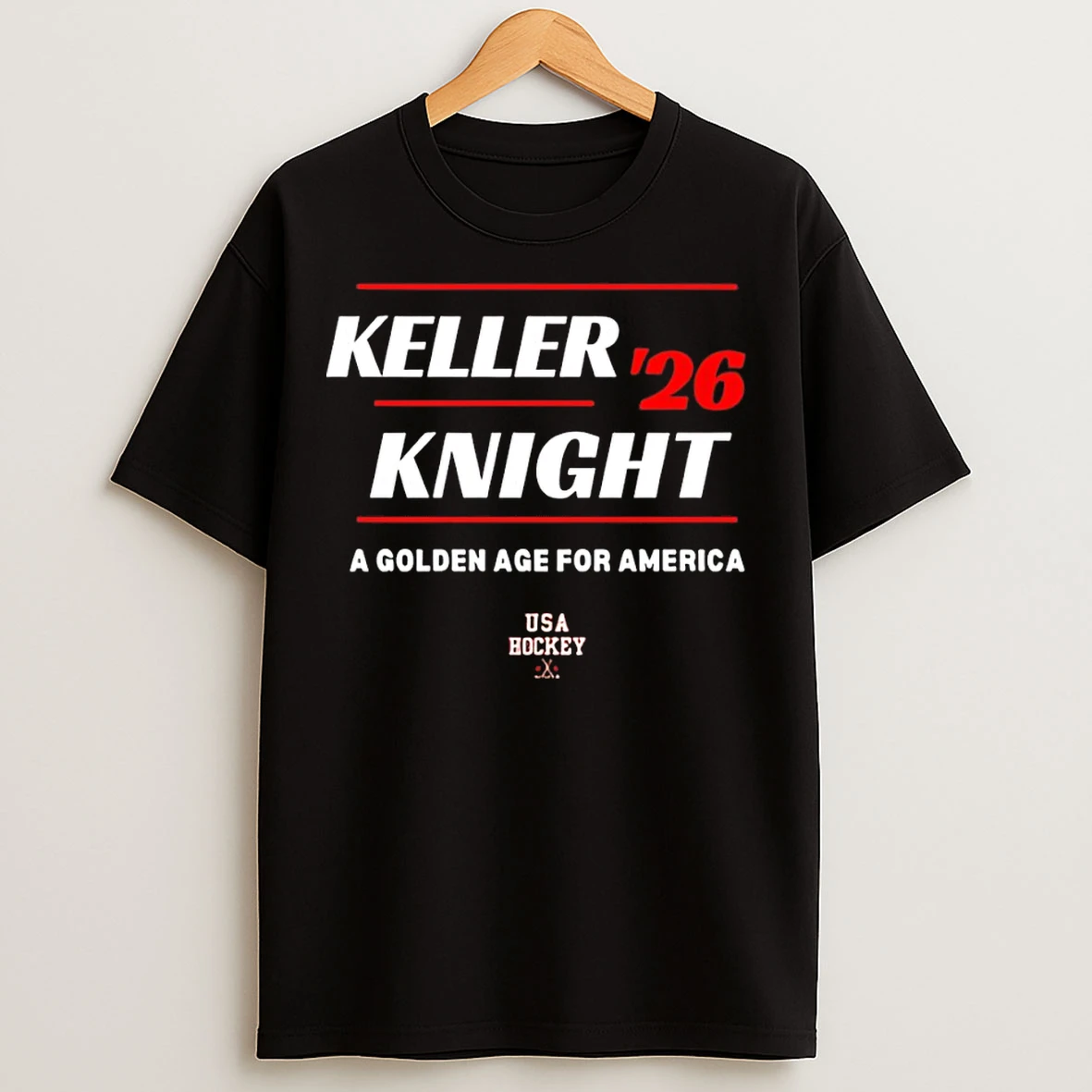 Classic Megan Keller Hilary Knight 2026 Gold Medal Usa Womens Hockey A Golden Age For America T Shirts