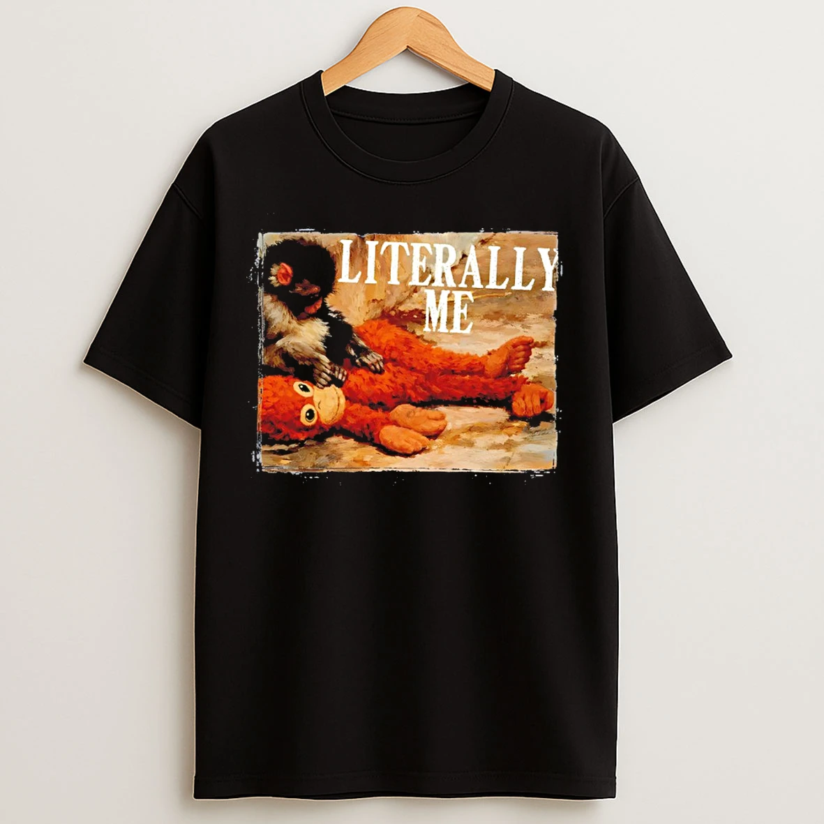 Classic Monkey Punch Panchi Kun Literally Me Photo Vintage T Shirts