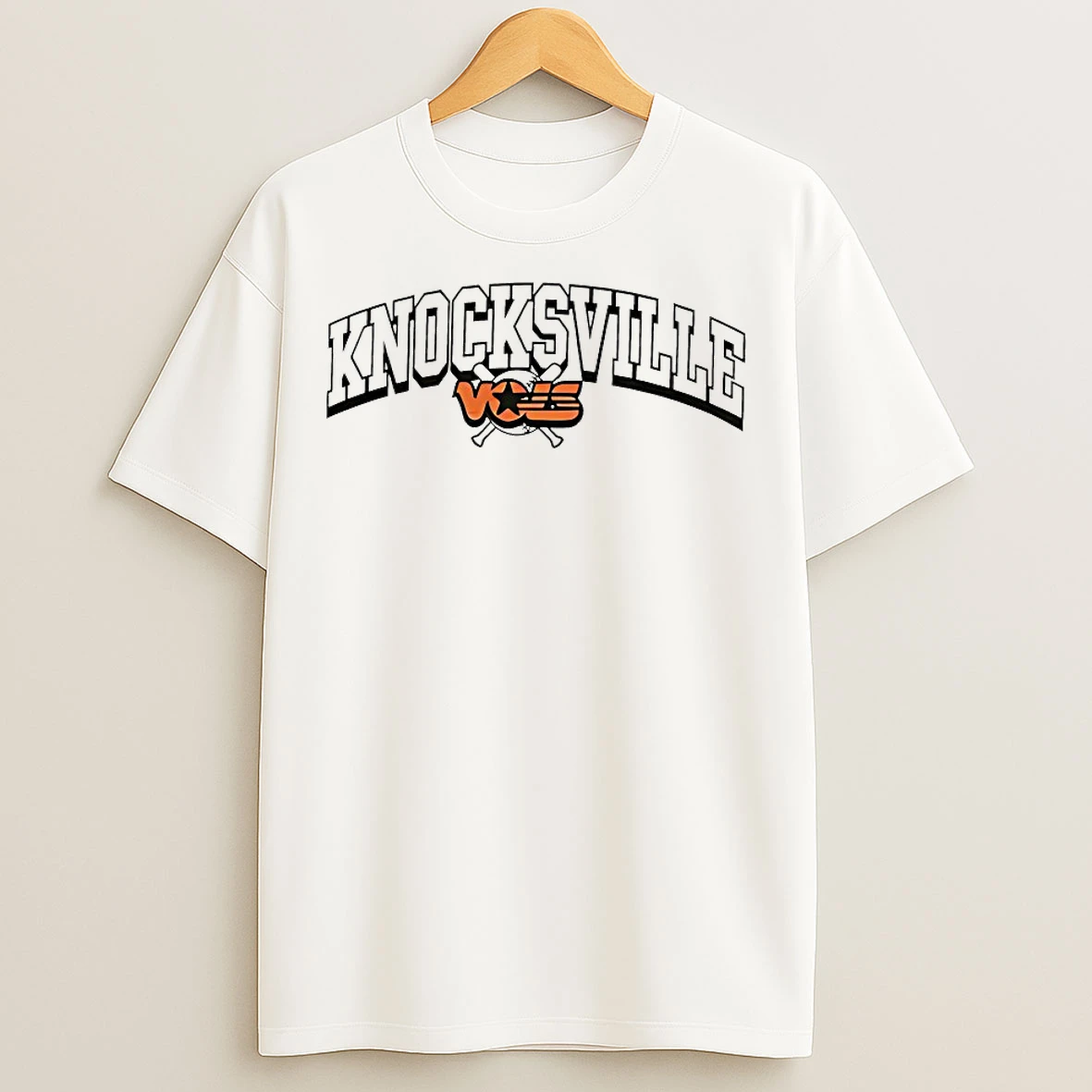 Classic Nathan Brown Wearing Knoxville Tennessee Vols Baseball Logo T Shirts