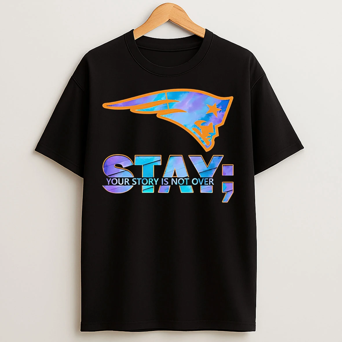 Classic New England Patriots Stay Your Story Is Not Over T Shirts