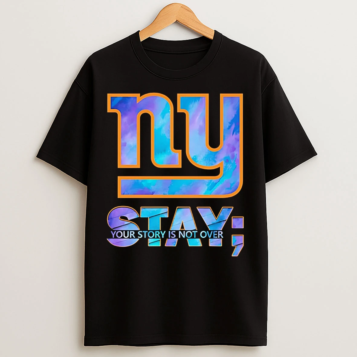 Classic New York Giants Stay Your Story Is Not Over T Shirts