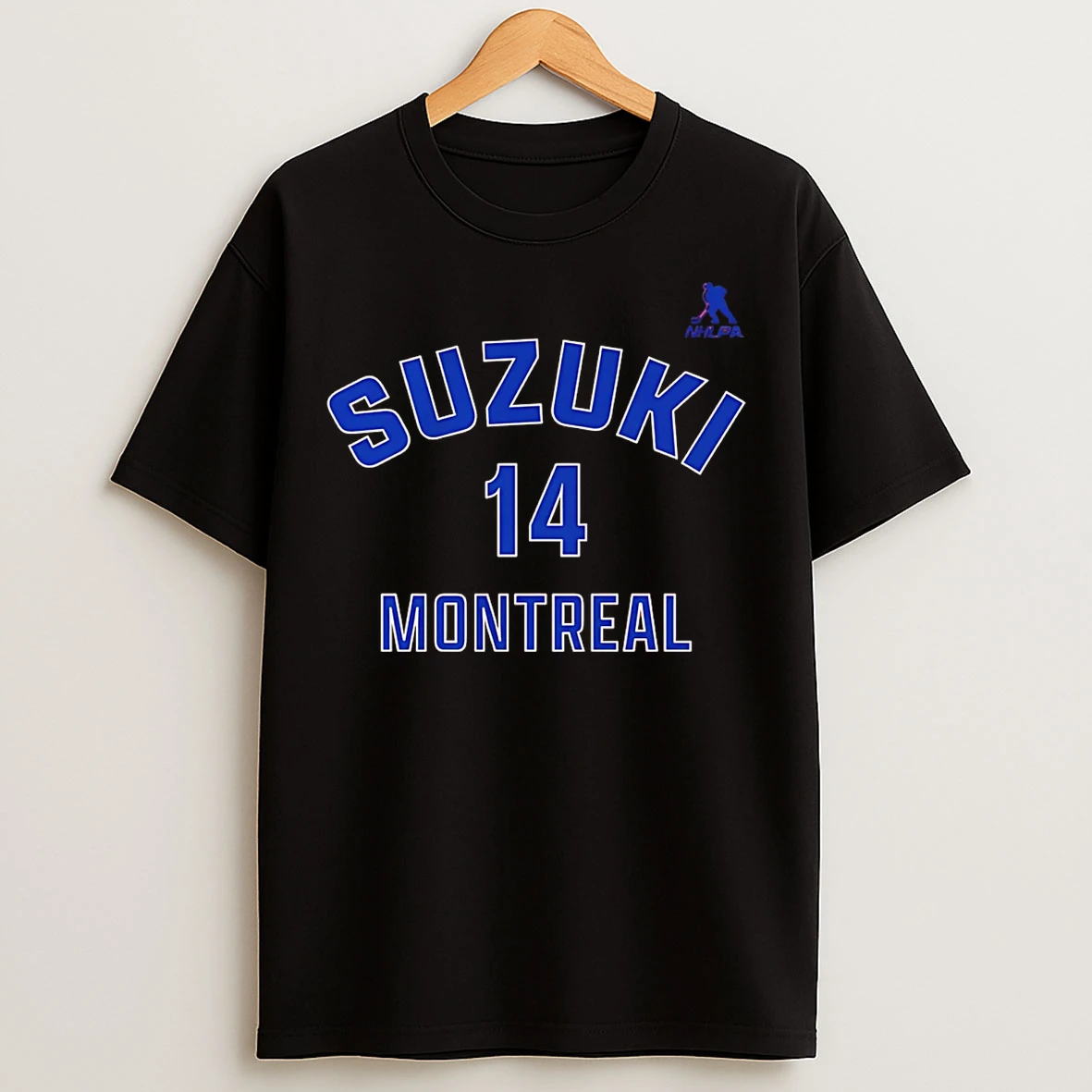Classic Nick Suzuki Montreal Canadiens Number And Name T Shirts