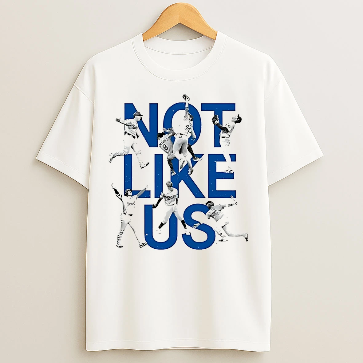 Classic Not Like Us Dodgers T Shirts