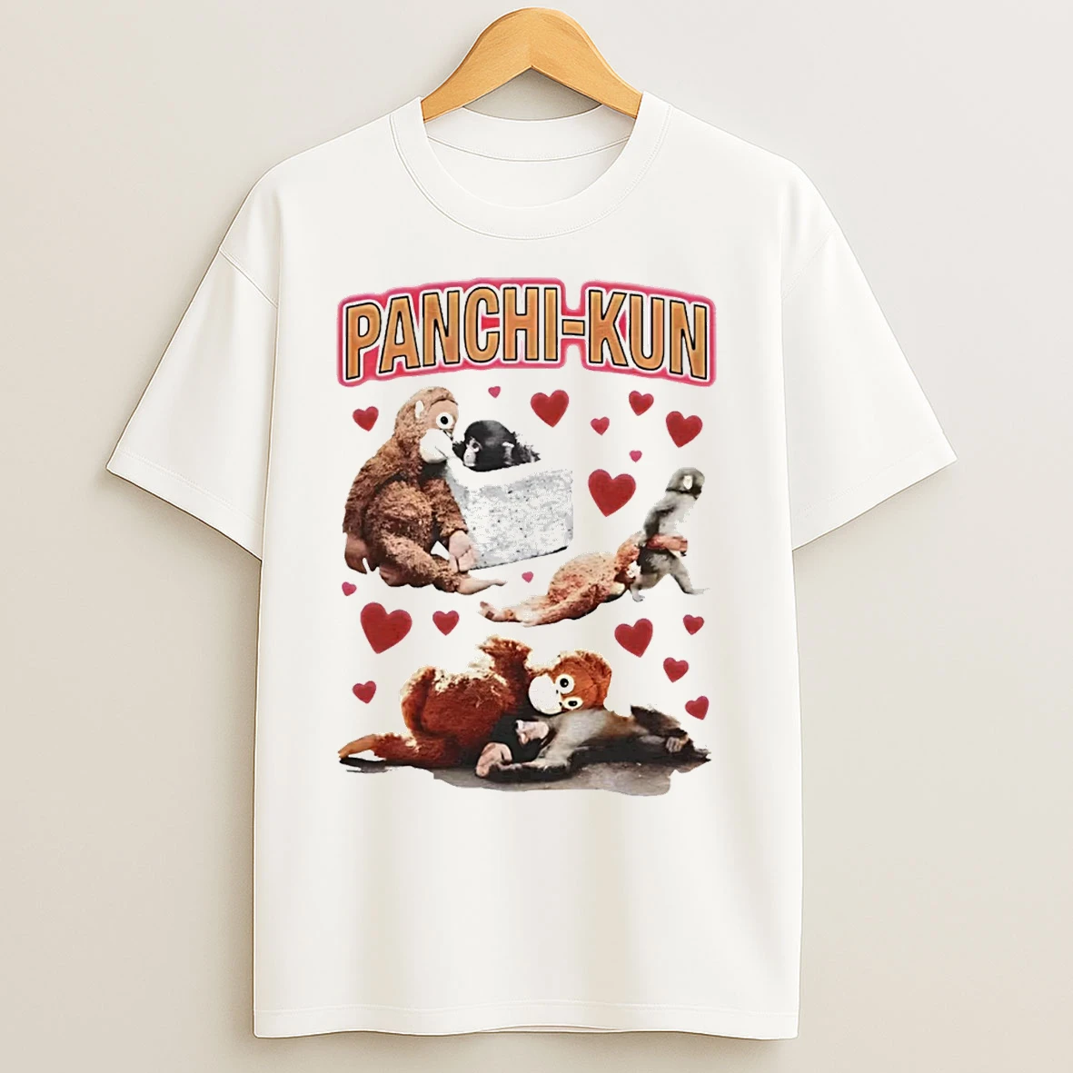 Classic Panchi Kun Street Cipher Rap Punch Monkey T Shirts