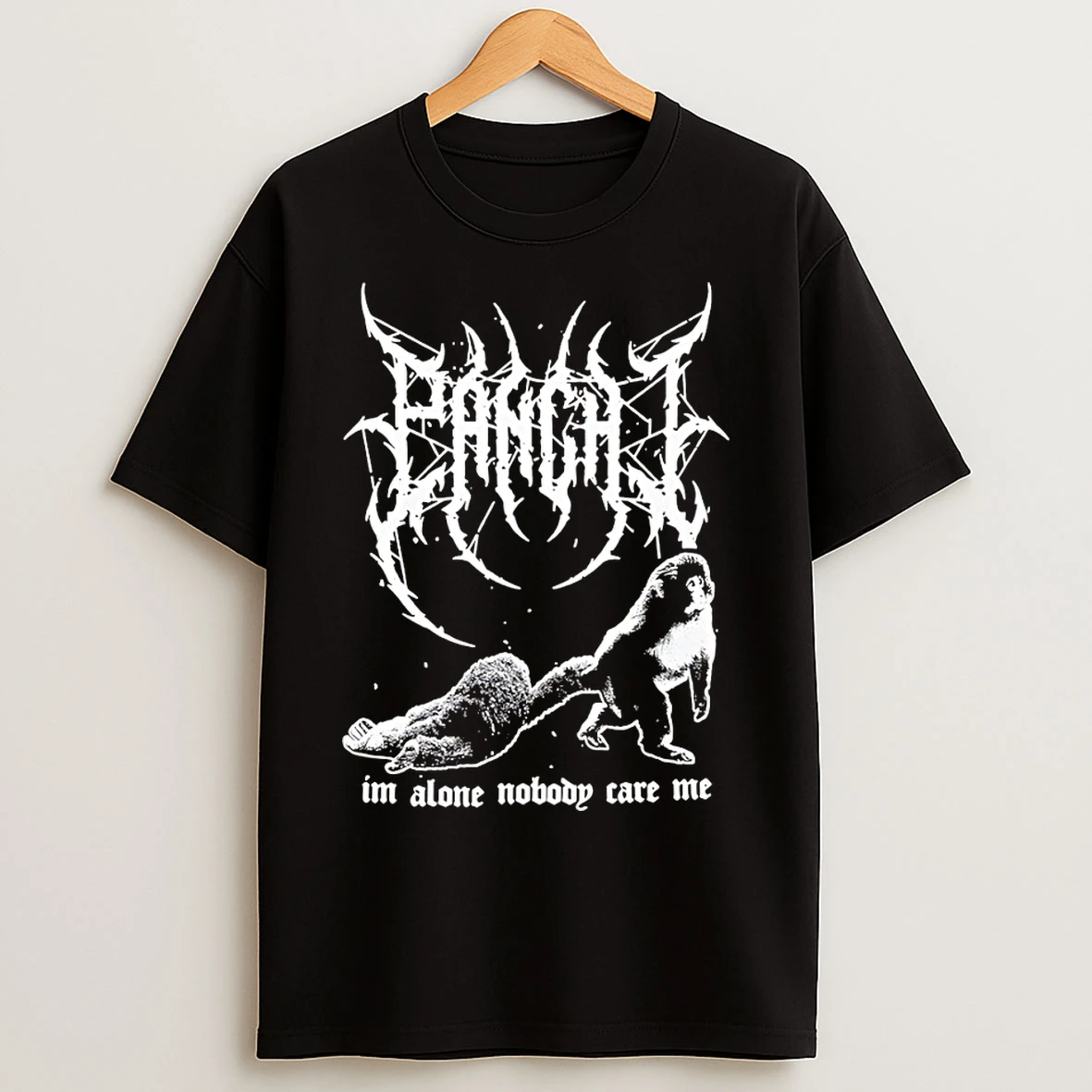 Classic Panchi Metal Im Alone Nobody Care Me T Shirts