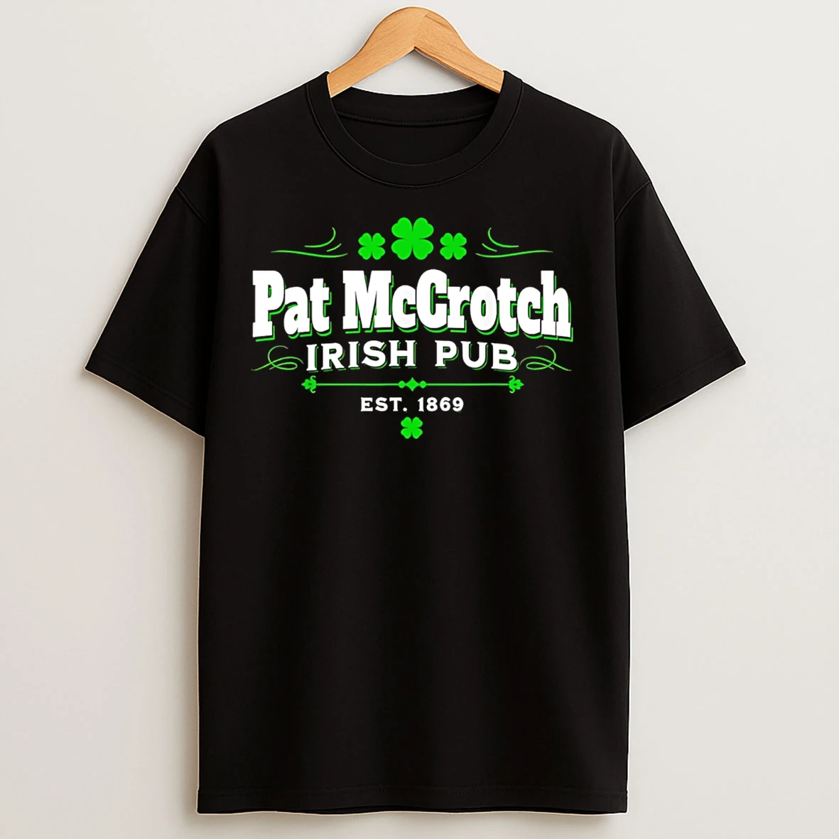 Classic Pat Mccrotch Irish Pub St Patricks Day T Shirts