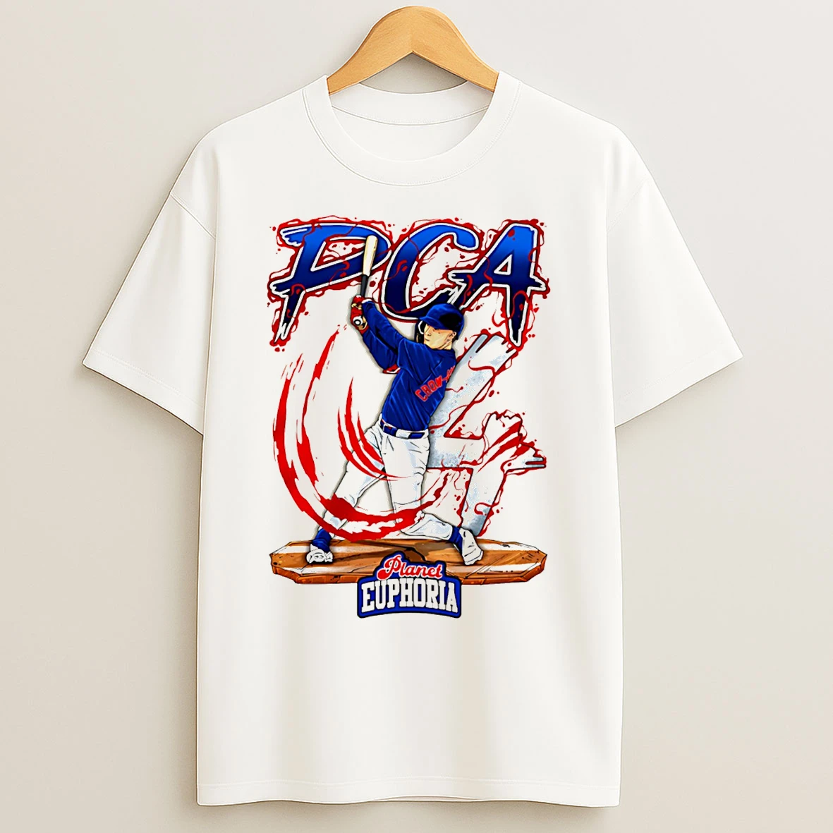 Classic Pete Crow Armstrong Pca Los Angeles Dodgers Hand Drawn Artwork T Shirts