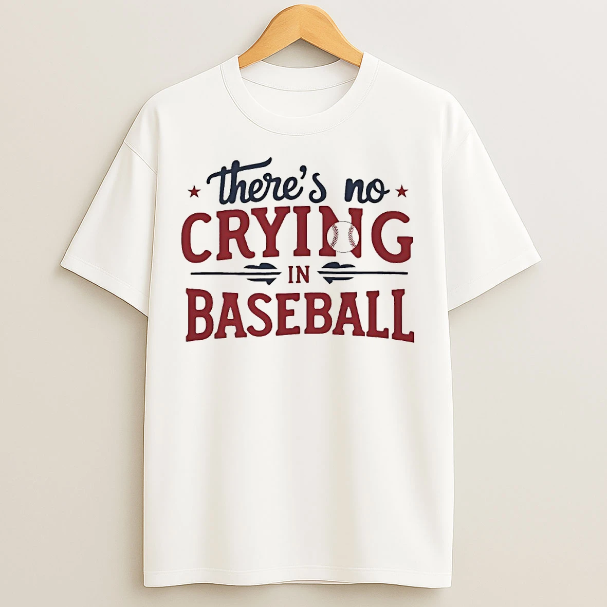 Classic Philadelphia Phillies Theres No Crying In Baseball T Shirts