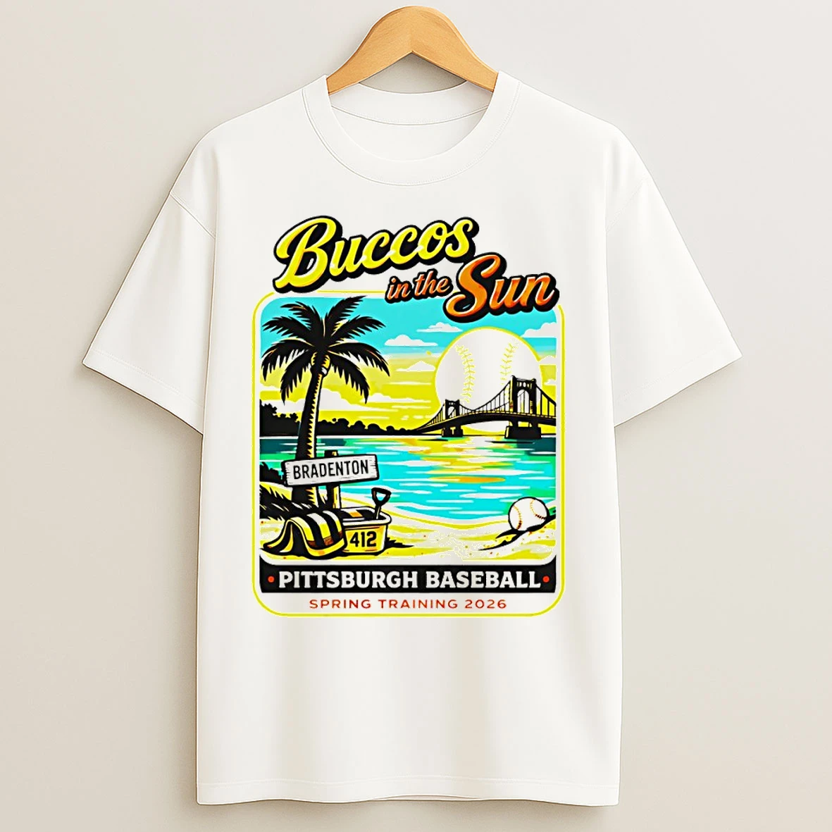 Classic Pittsburgh Pirates Baseball Buccos In The Sun Pittsburgh Baseball Spring Training 2026 T Shirts