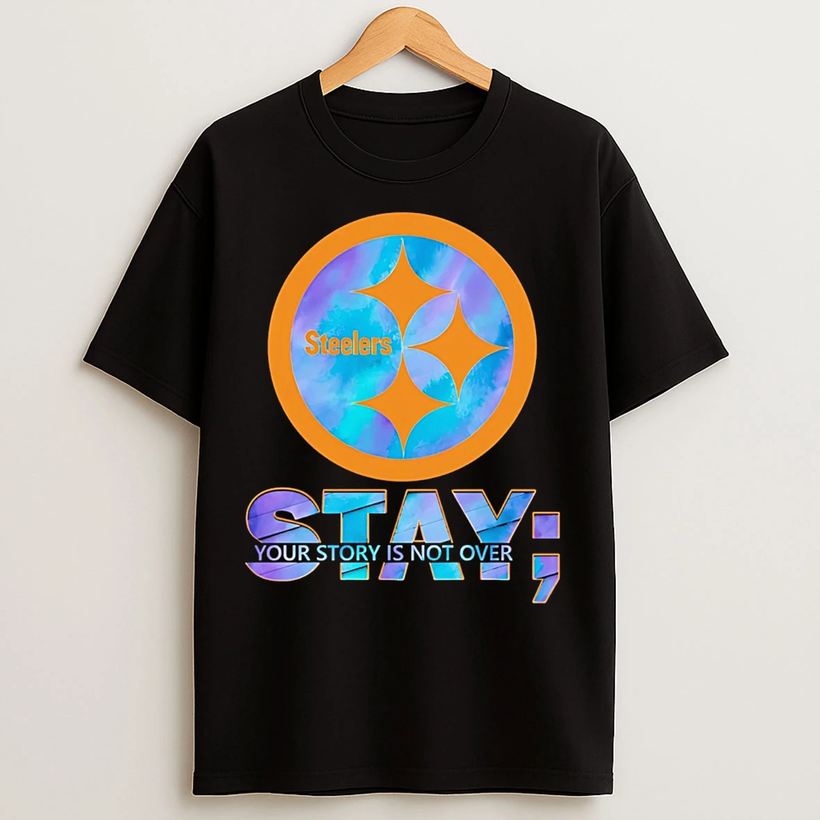 Classic Pittsburgh Steelers Stay Your Story Is Not Over T Shirts