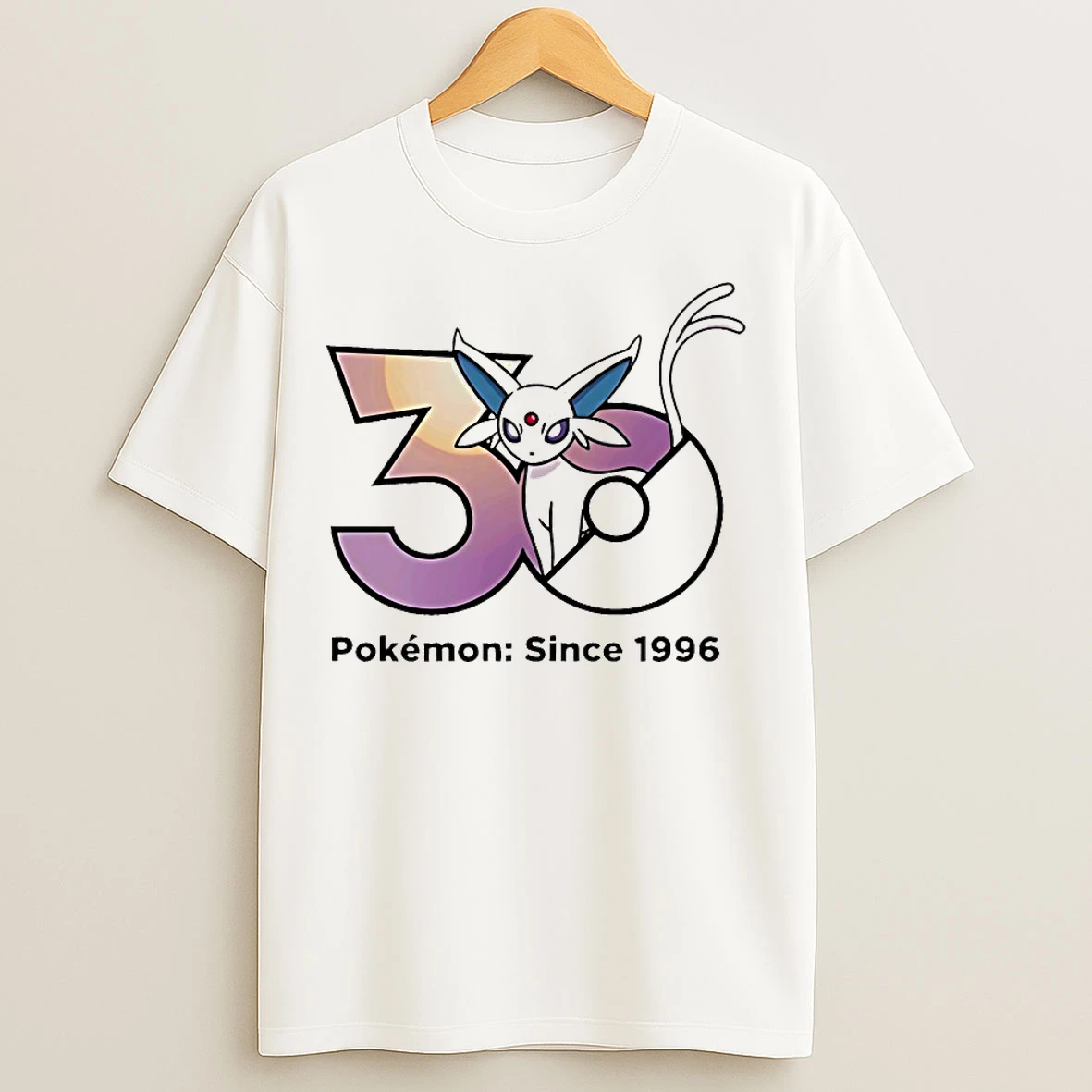 Classic Pokemon 30th 1996 Espeon T Shirts