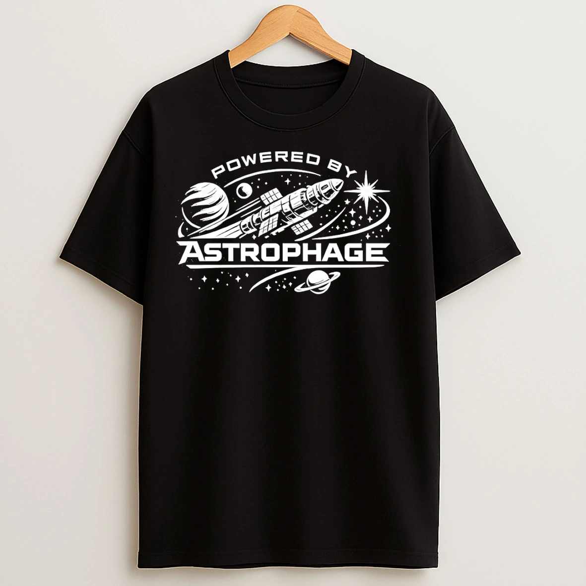Classic Powered By Astrophage Project Hail Mary Space Nerd Vintage T Shirts