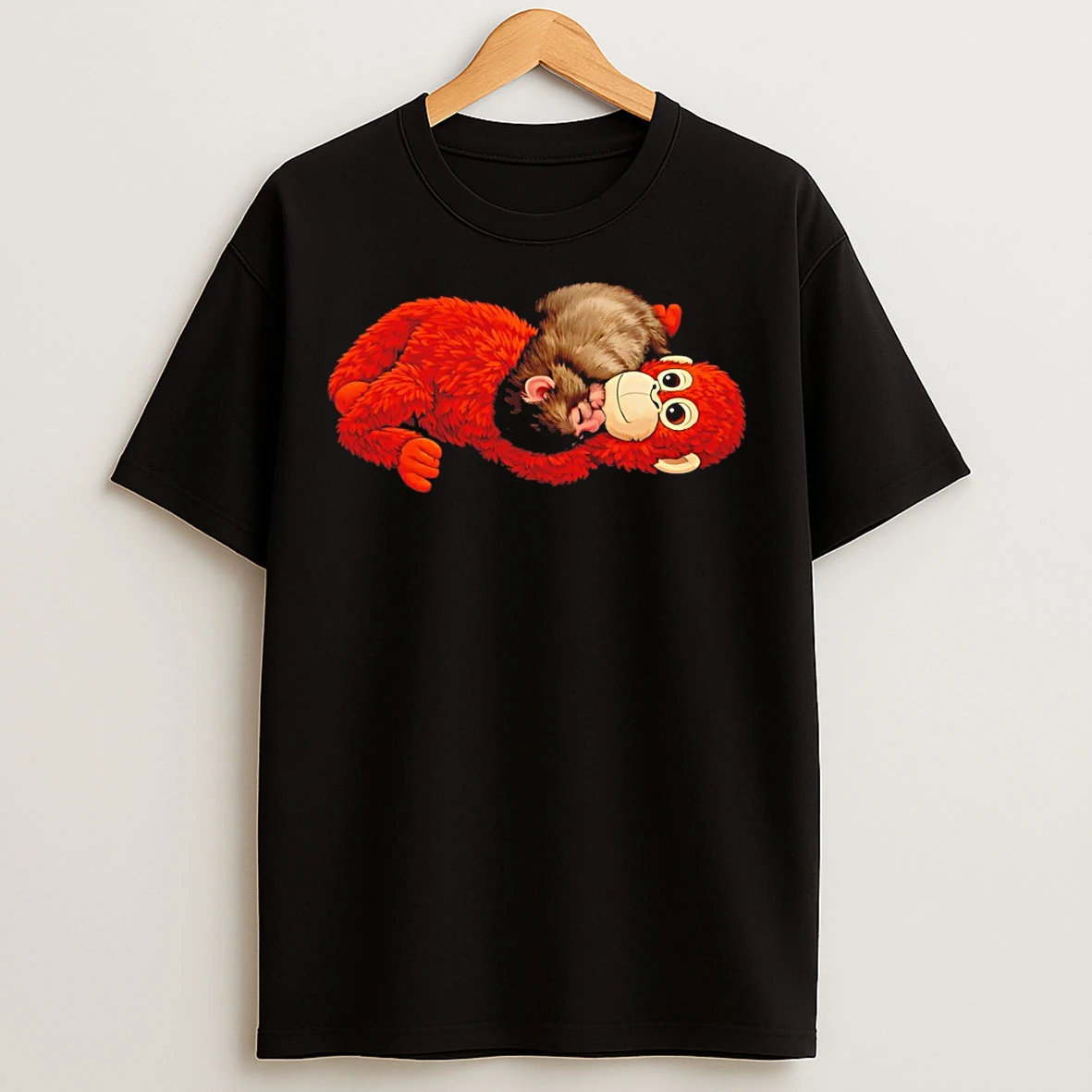 Classic Punch Monkey Meme Funny Animal T Shirts