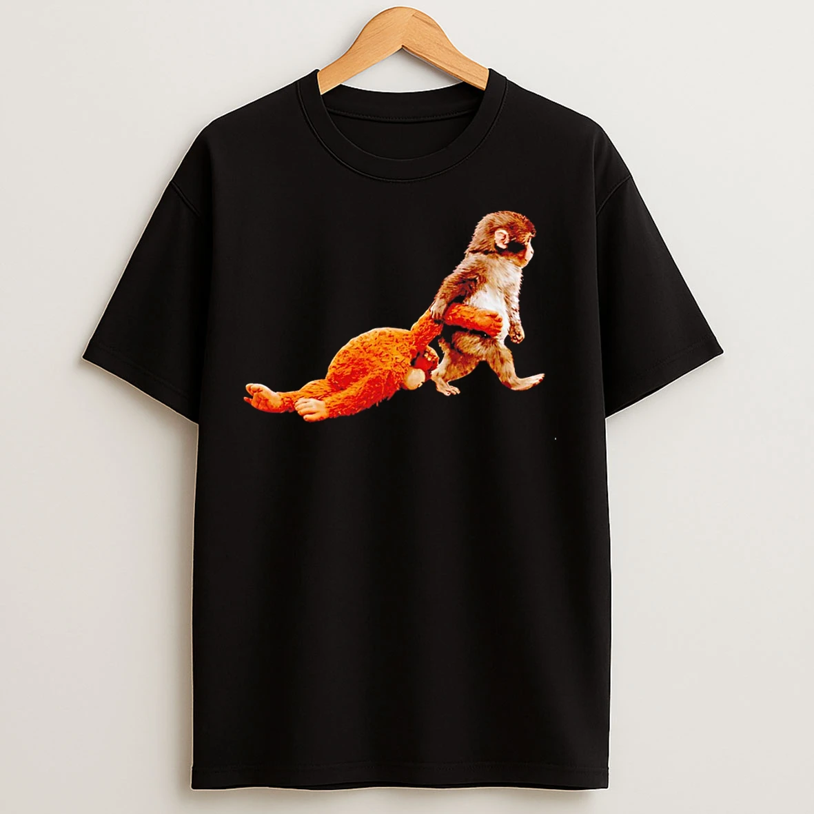 Classic Punch Baby Monkey Panchi Kun Cute Vintage T Shirts