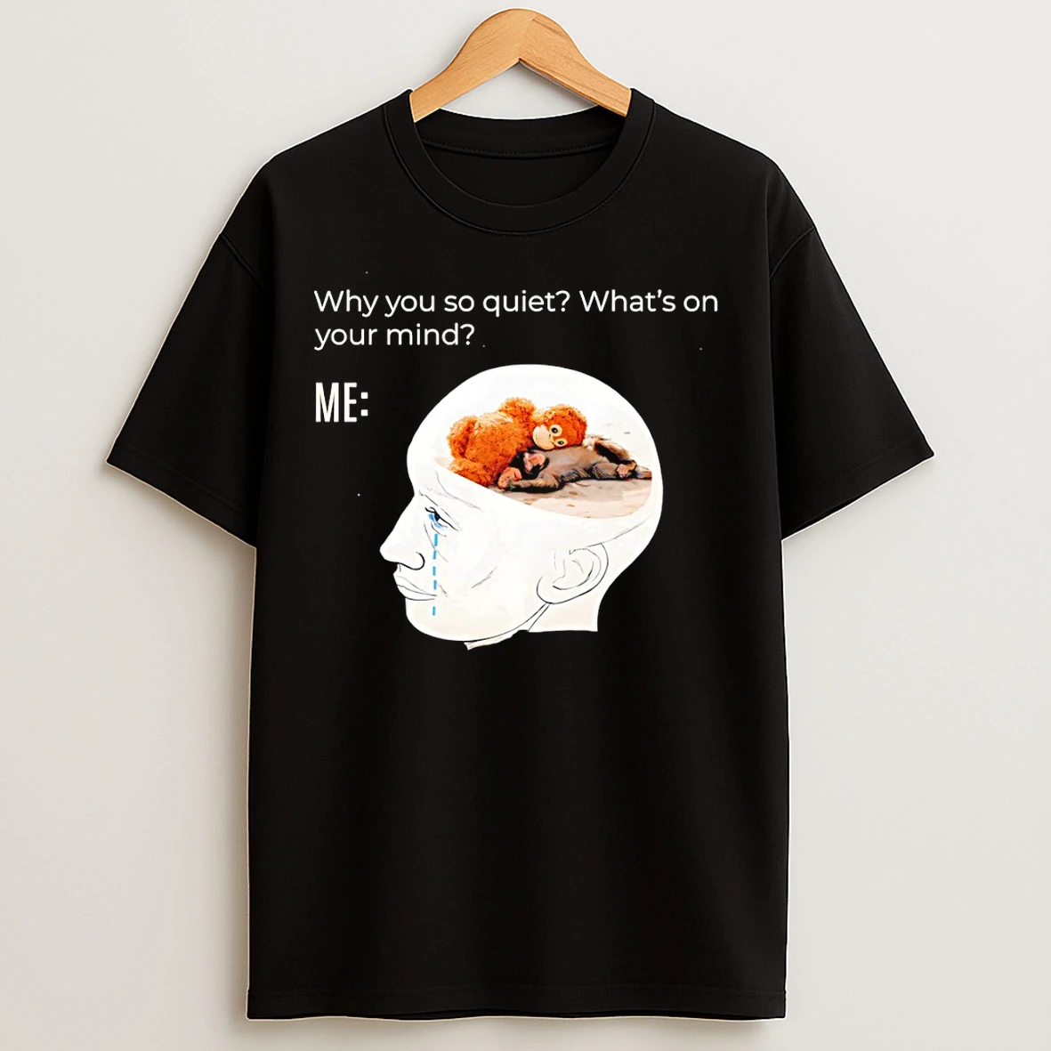 Classic Punch Monkey Why You So Quiet Whats On Your Mind T Shirts
