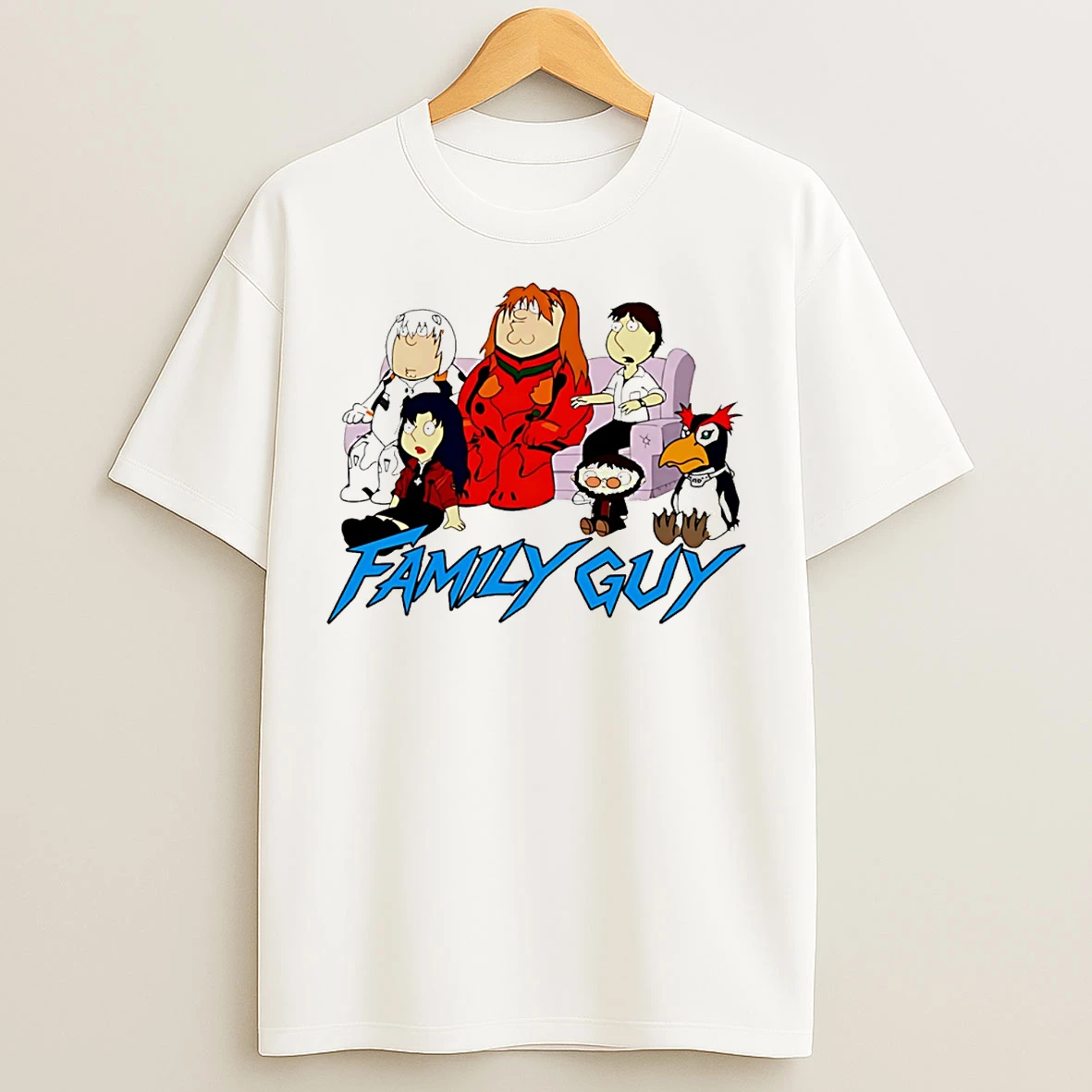 Classic Robots Family Guy Cartoon T Shirts