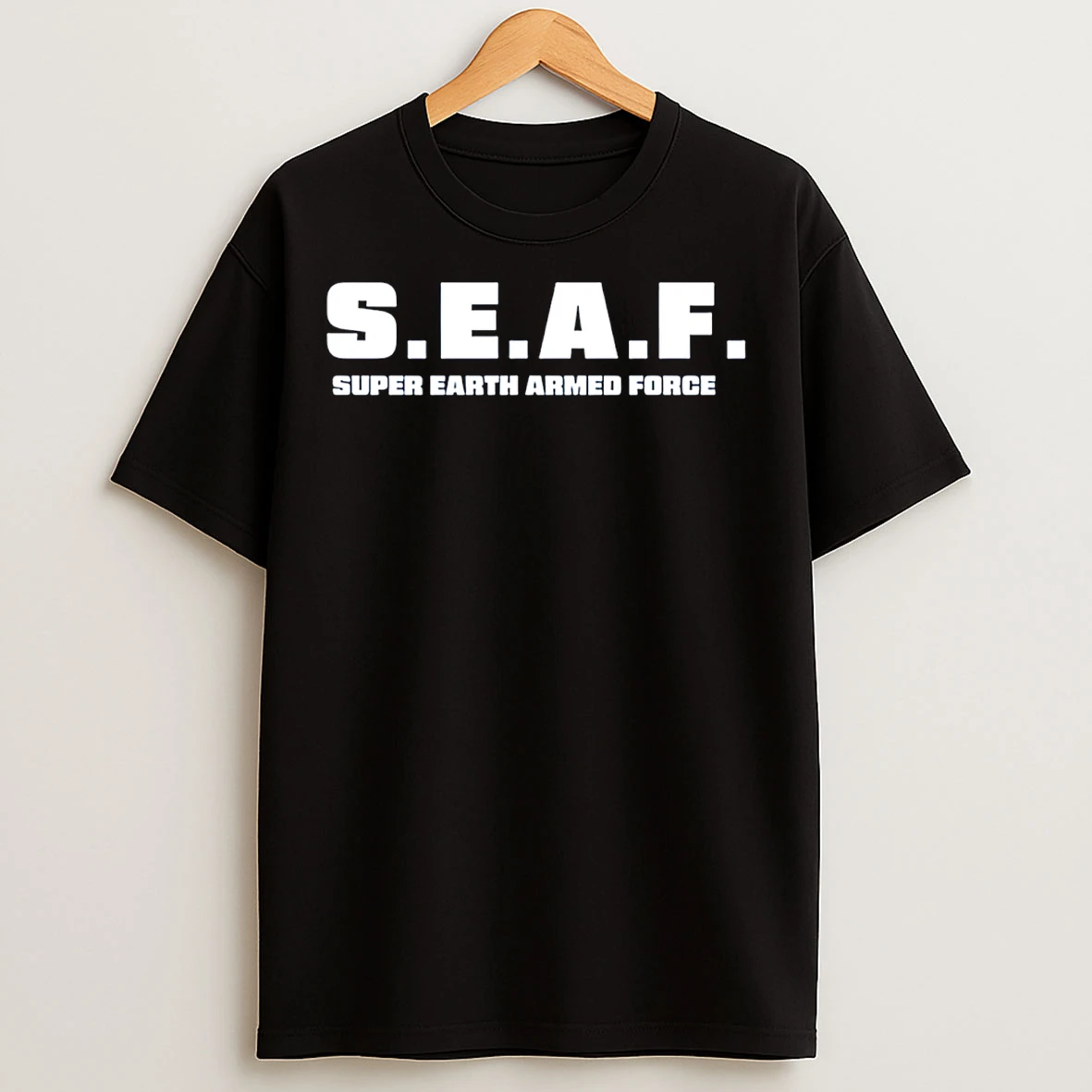 Classic Seaf Super Earth Armed Forces T Shirts