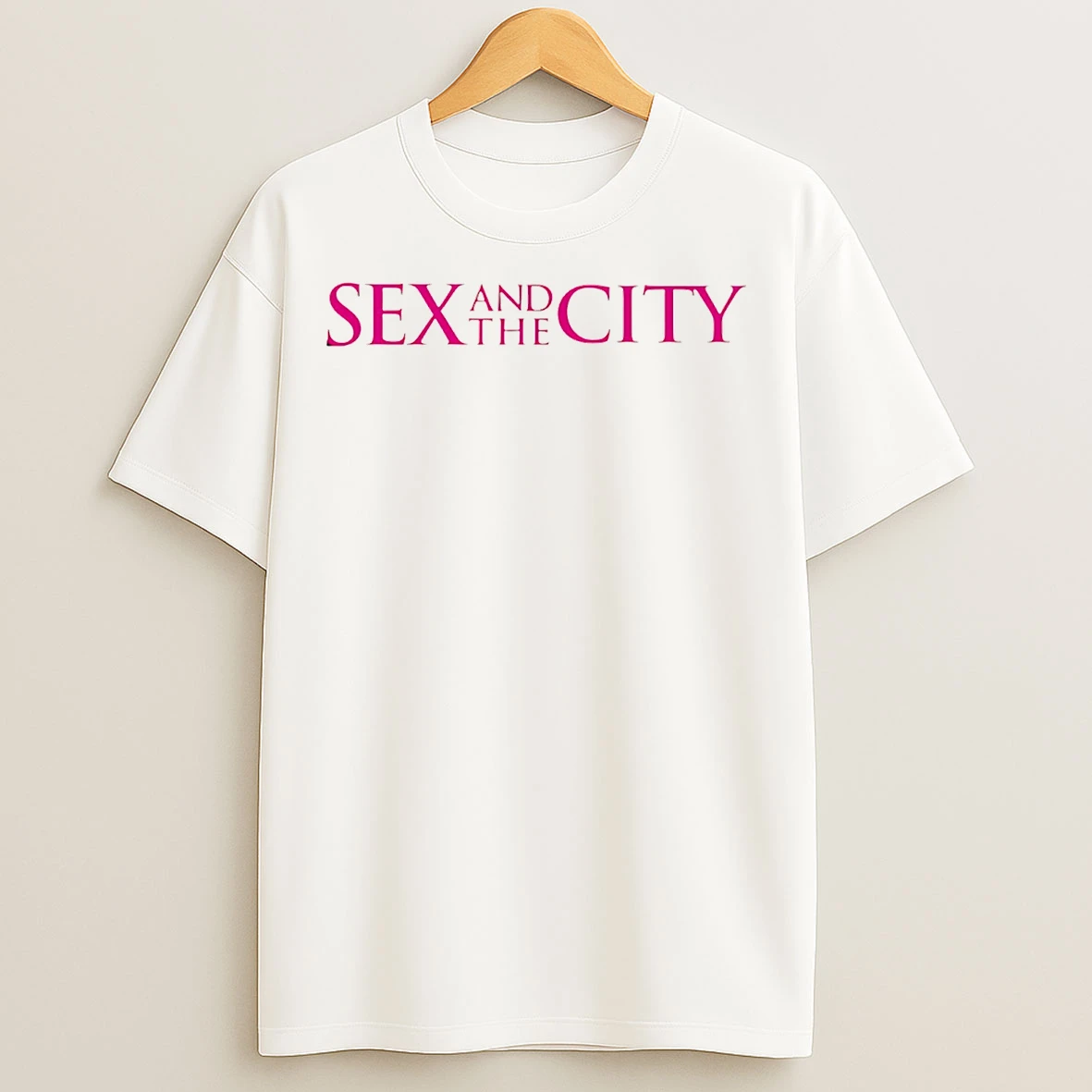 Classic Sex And The City Logo T Shirts