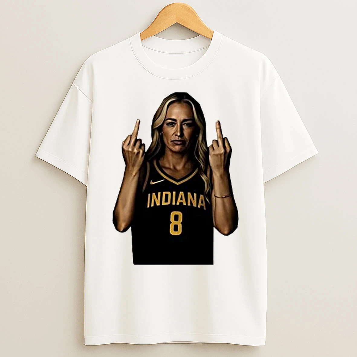 Classic Sophie Cunningham Middle Finger Flipping The Bird T Shirts