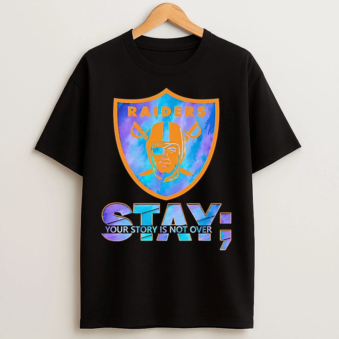 Classic Stay Your Story Is Not Over Las Vegas Raiders T Shirts