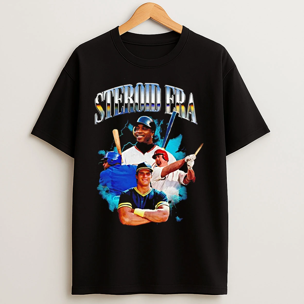 Classic Steroid Era Baseball Graphic 2026 T Shirts