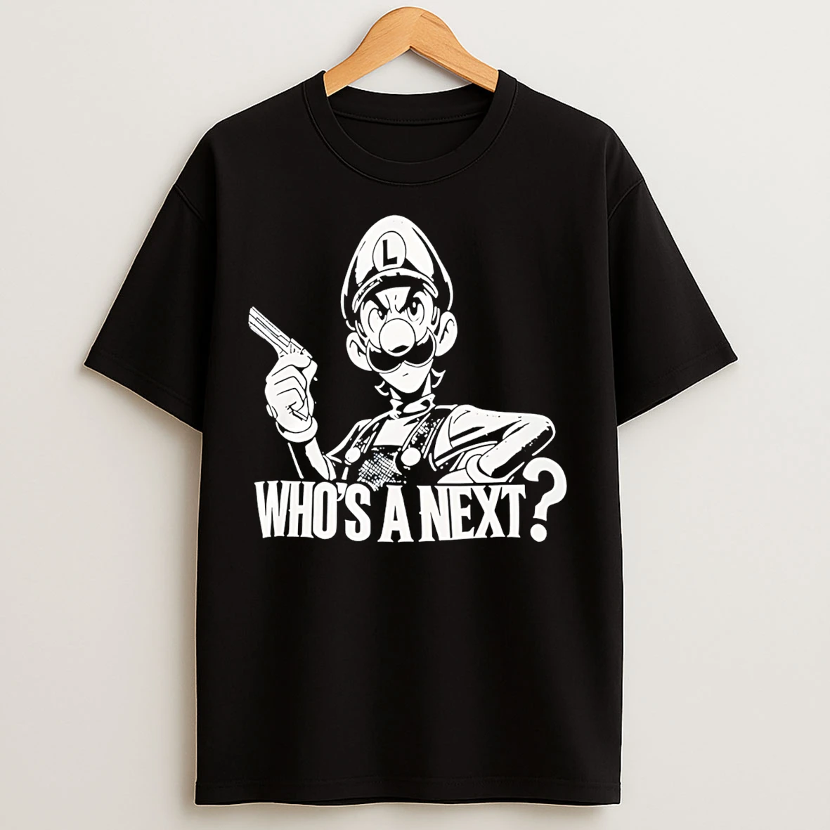 Classic Super Luigi Whos A Next T Shirts