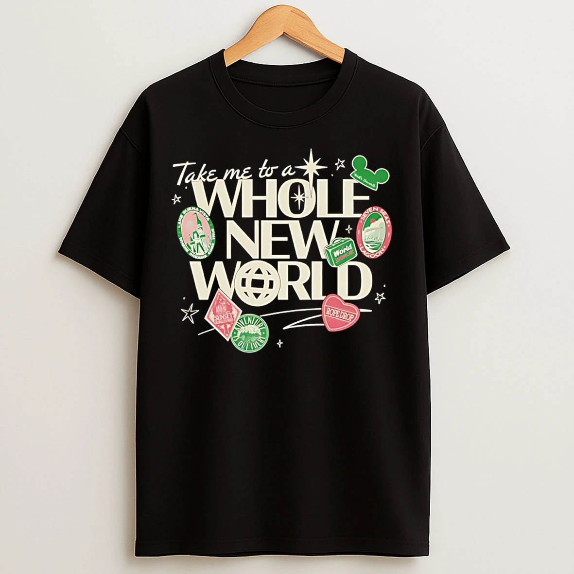 Classic Take Me To A Whole New World T Shirts