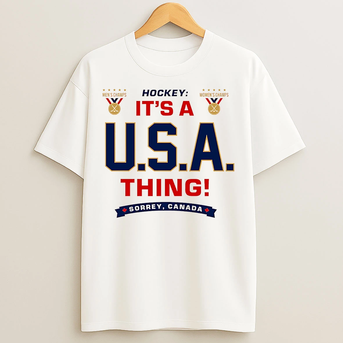 Classic Team Usa Hockey Its A Usa Thing T Shirts