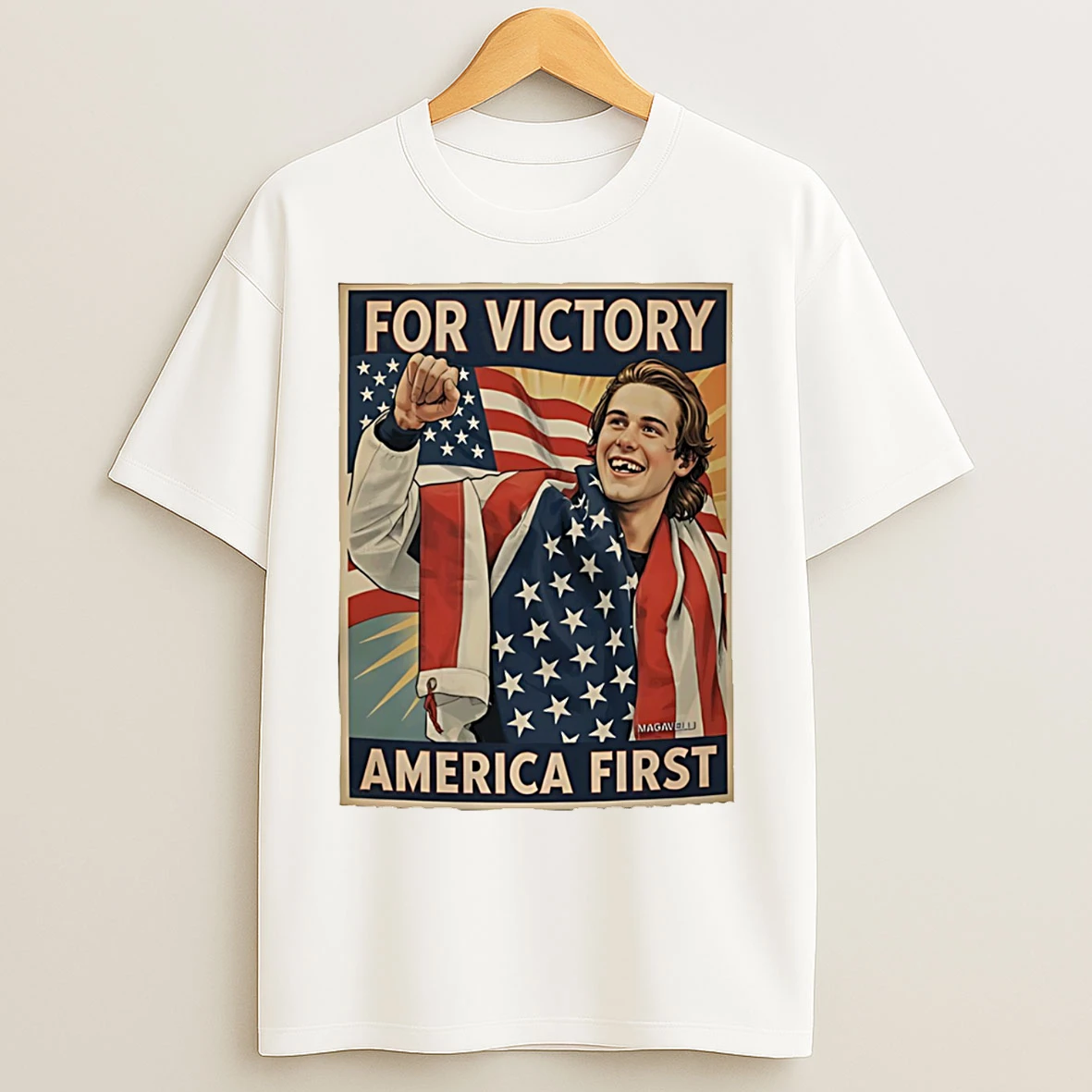 Classic Team Usa Hockey Champions For Victory America First T Shirts
