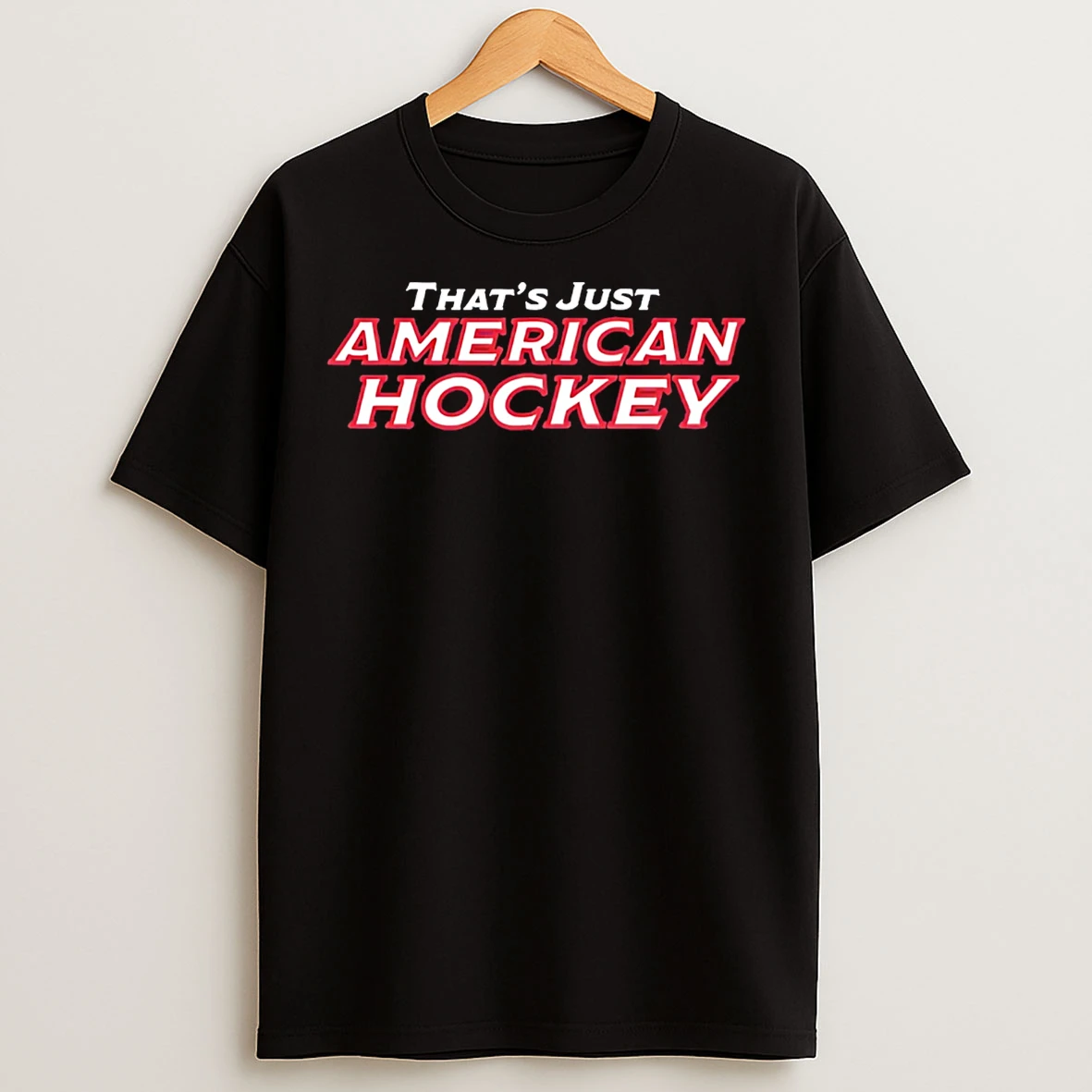Classic Thats Just American Hockey Scoreboard T Shirts