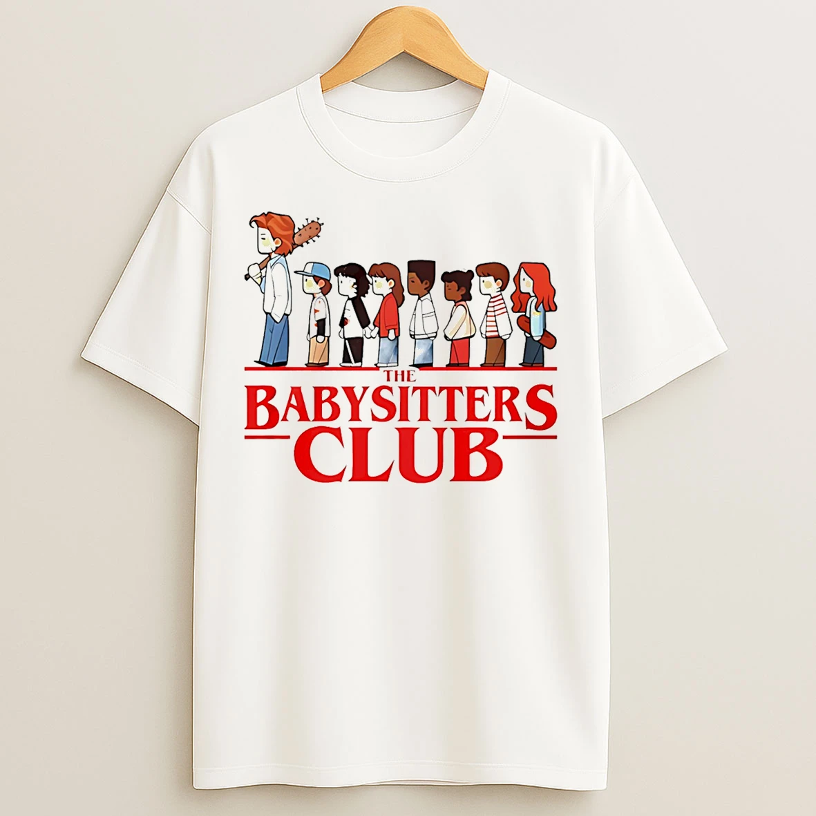 Classic The Baby Sitters Club The Stranger Things T Shirts