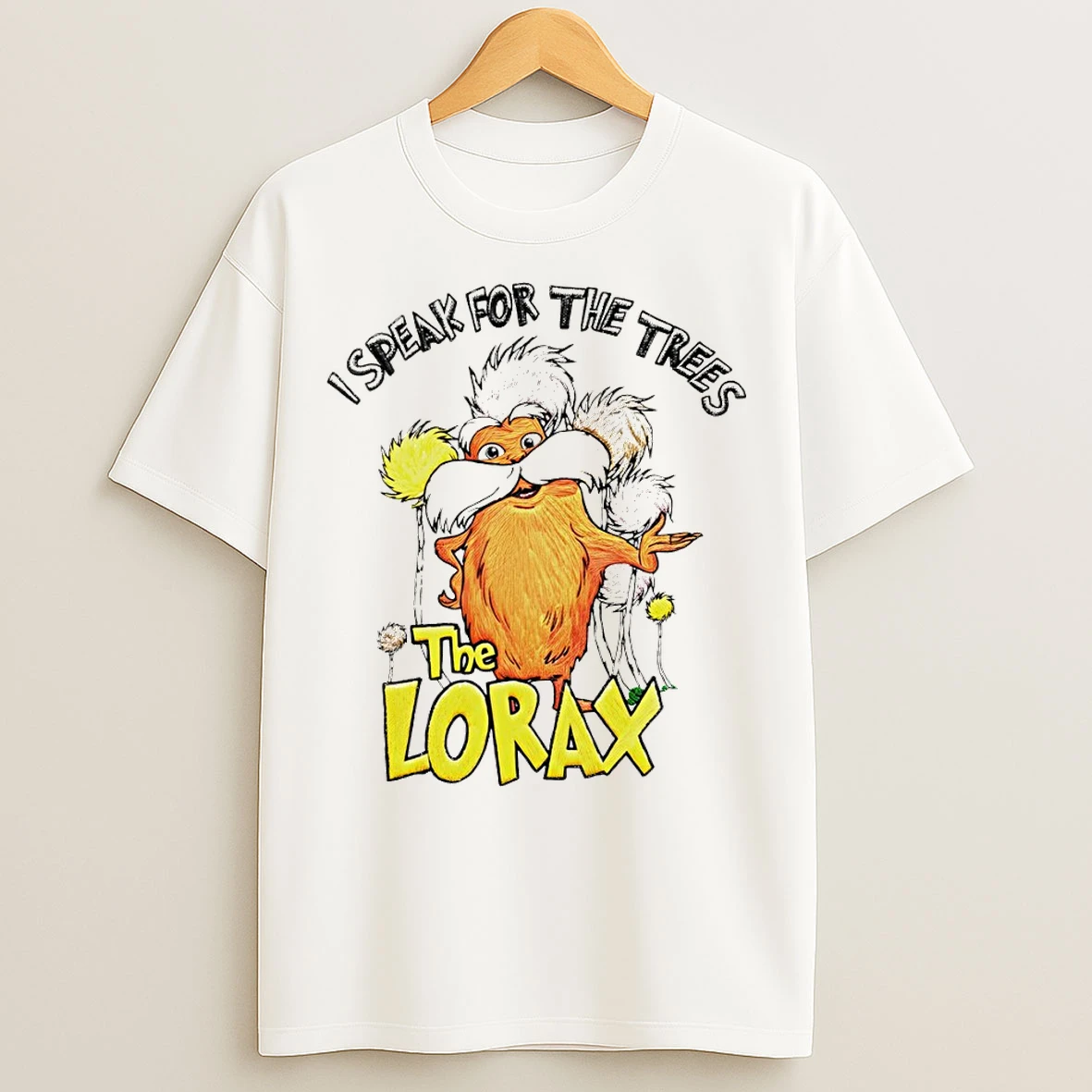 Classic The Lorax I Speak For The Trees Dr Seuss Day T Shirts