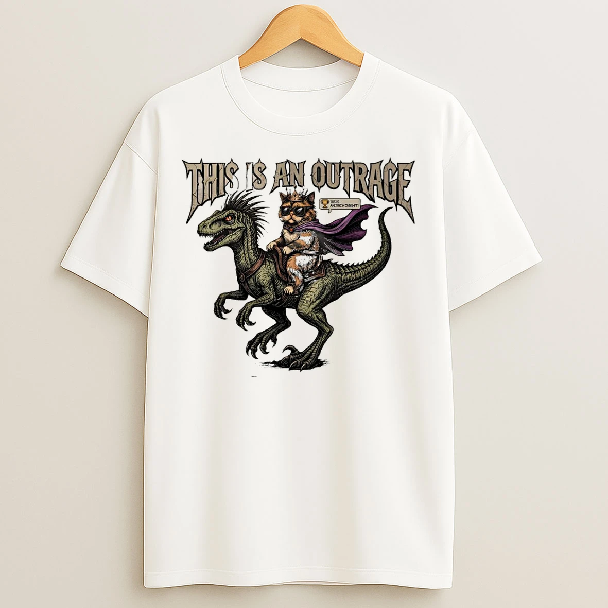 Classic This Is An Outrage Cat Princess Donut And Mongo Dungeon Crawler Carl Vintage T Shirts