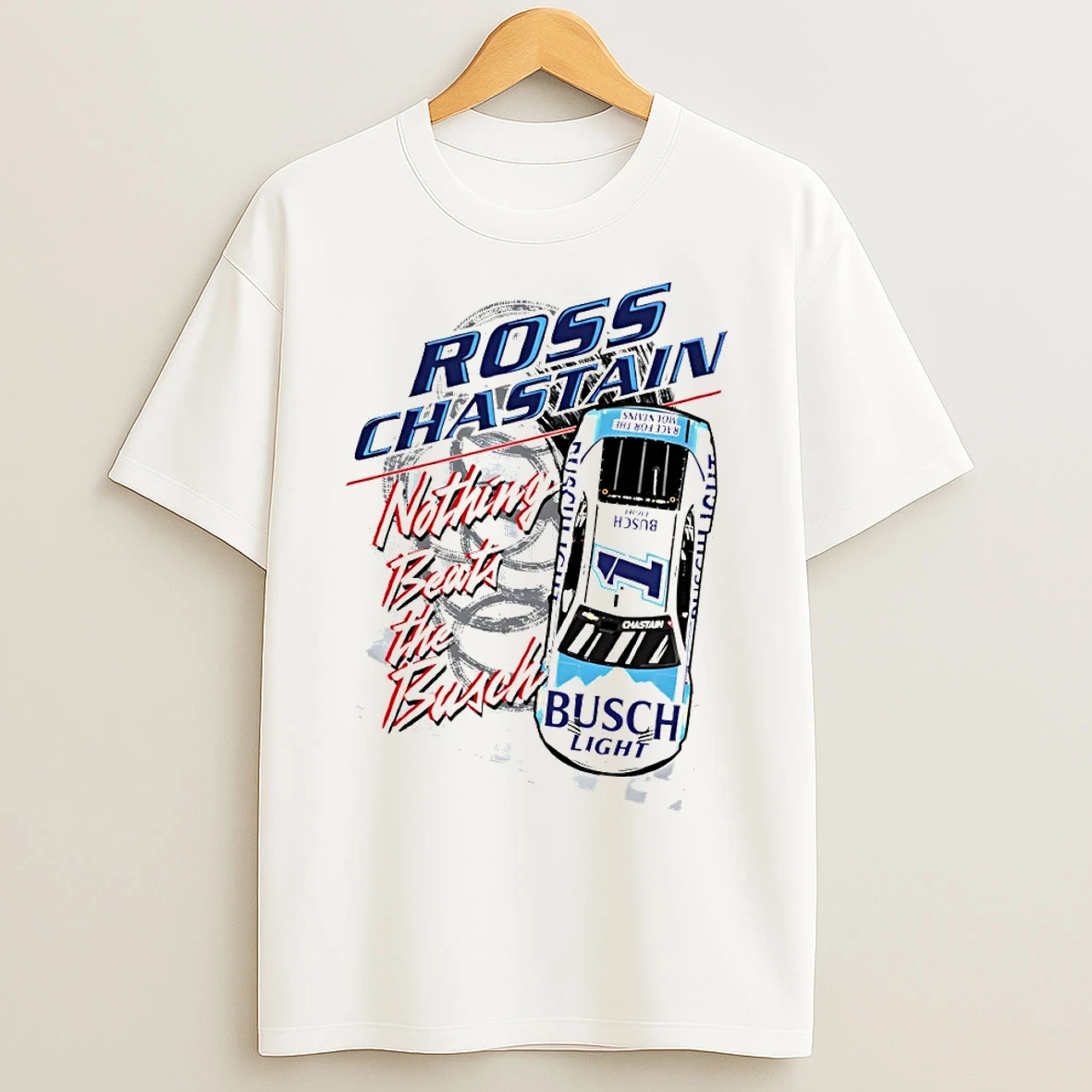 Classic Trackhouse Ross Chastain Busch Light Racing Nascar 2026 Nothing Beats The Busch T Shirts