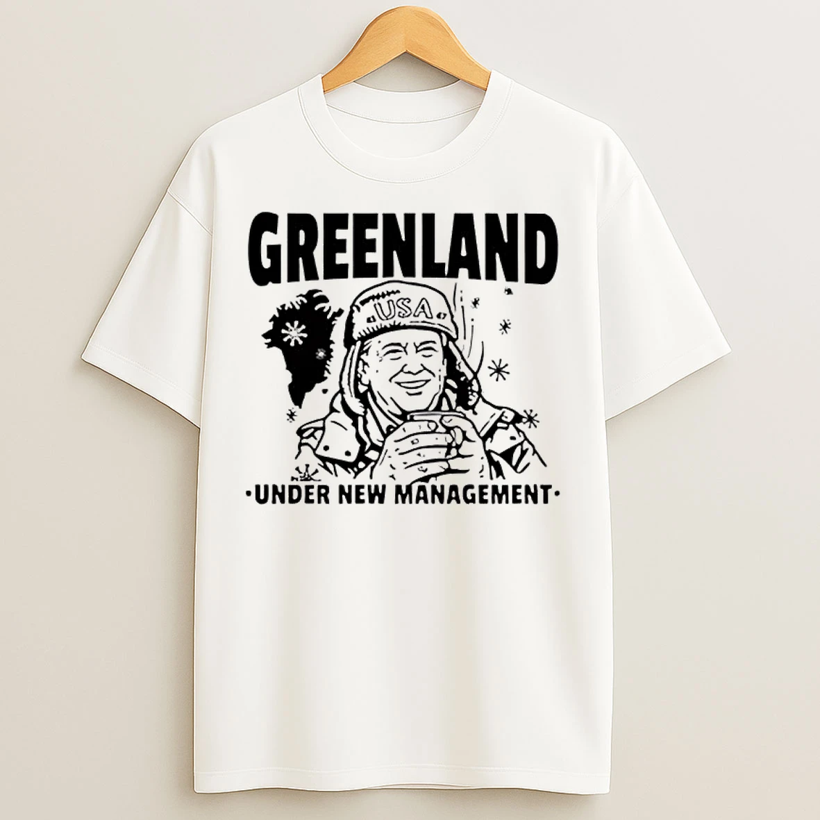 Classic Trump Usa Greenland Under New Management T Shirts