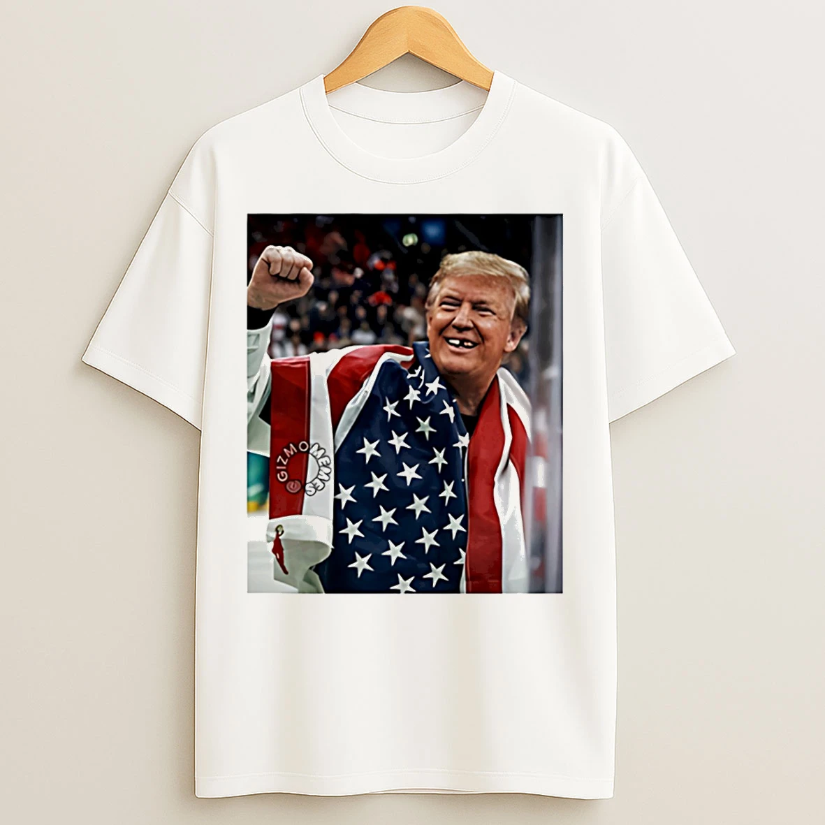Classic Trump X Jack Hughes Champion Tooth Parody T Shirts
