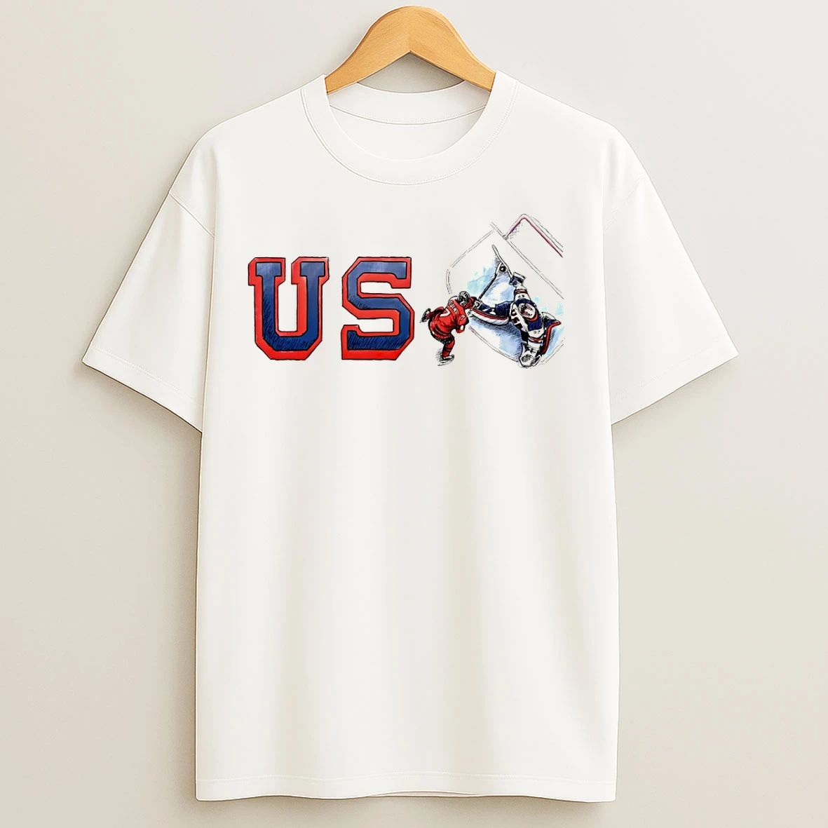 Classic Us Usa Hockey Olympic Milano Cortina 2026 Winter Sports Italy Art T Shirts